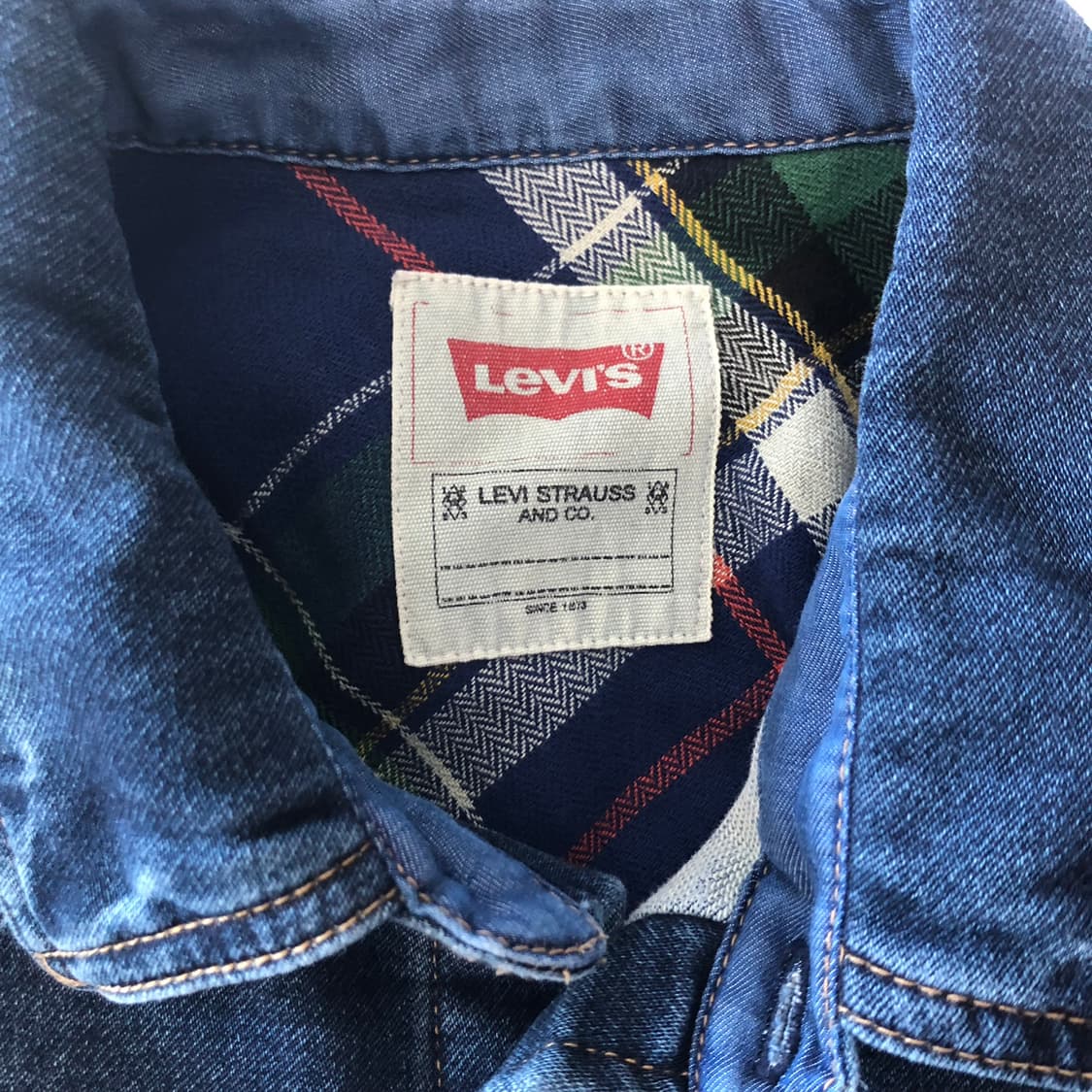 리바이스 데님셔츠 상품이미지5