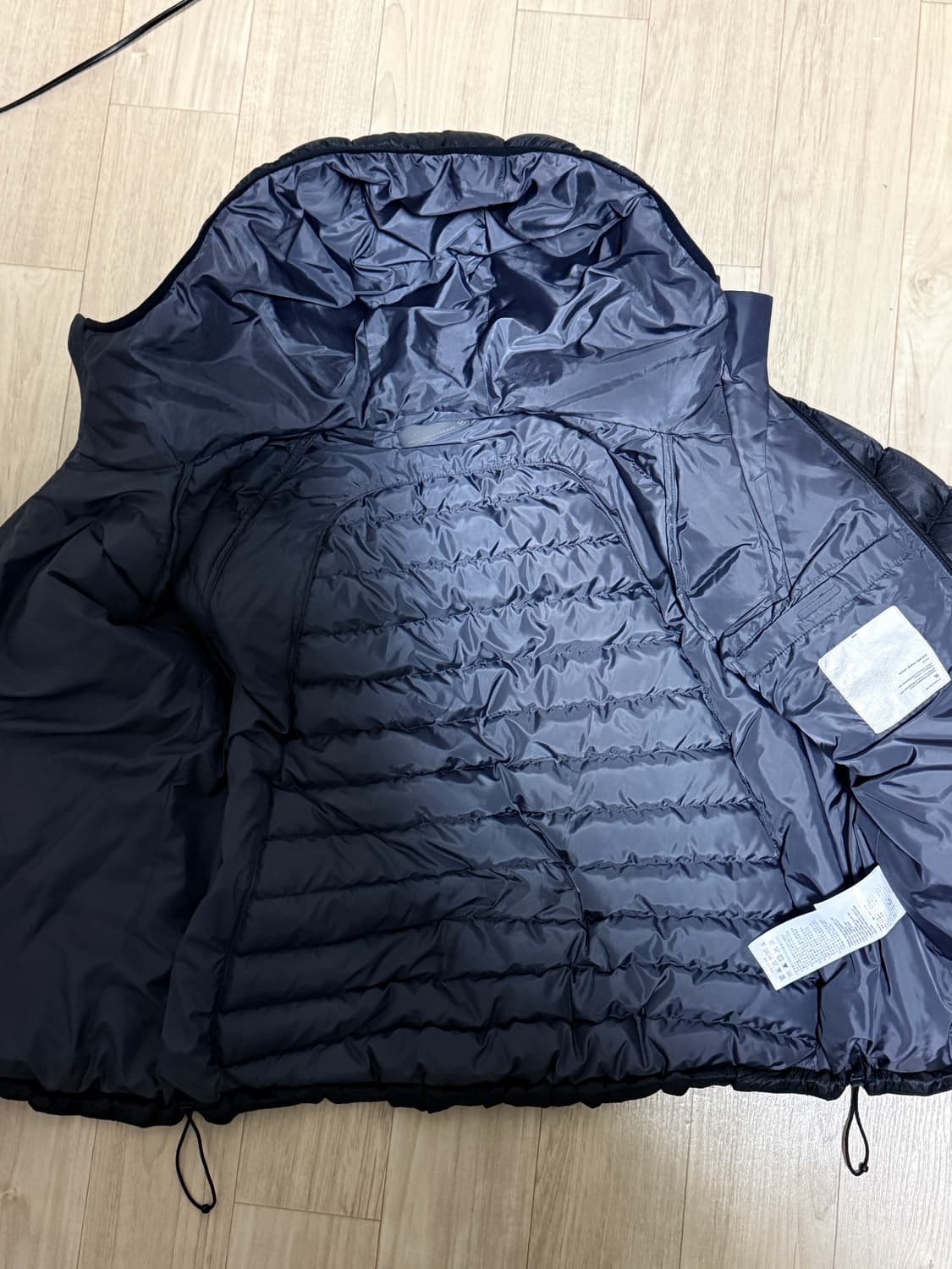 산산기어 패널드 패딩 3사이즈 상품이미지3