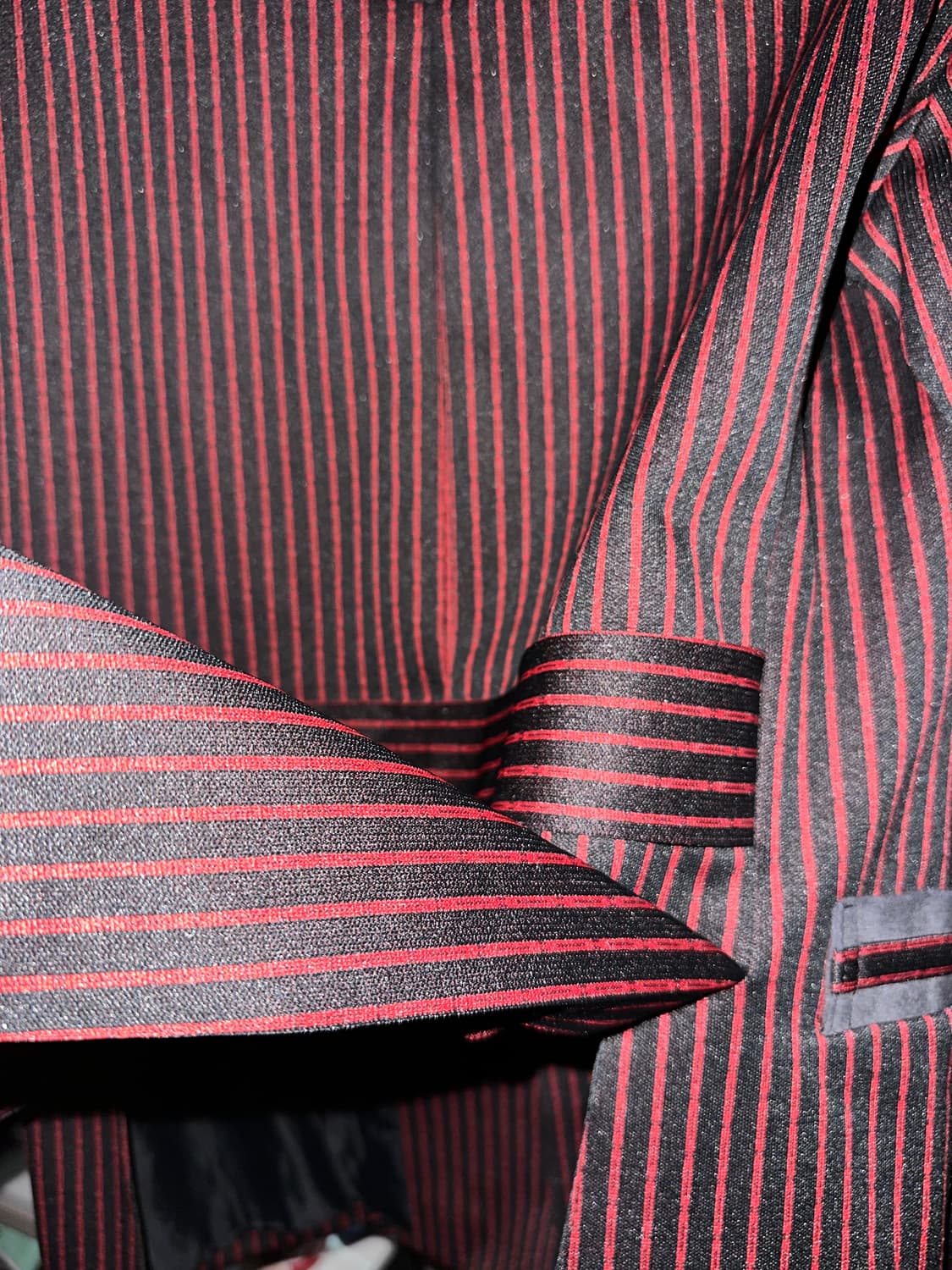 고딕 레드 스트라이프 자켓 상품이미지7