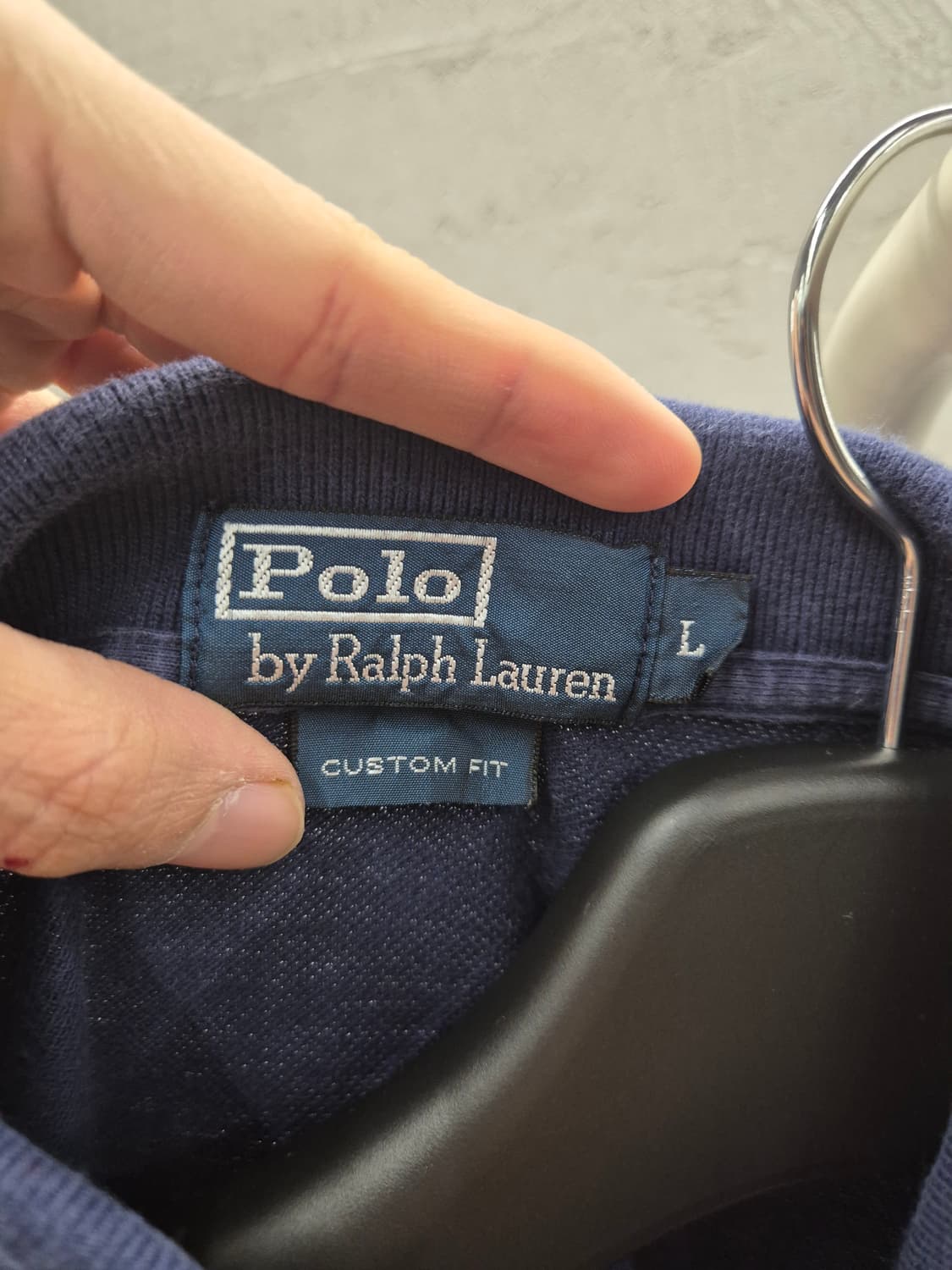 폴로 랄프로렌 잉글랜드 빅포니 반팔 카라티 네이비 L 상품이미지8