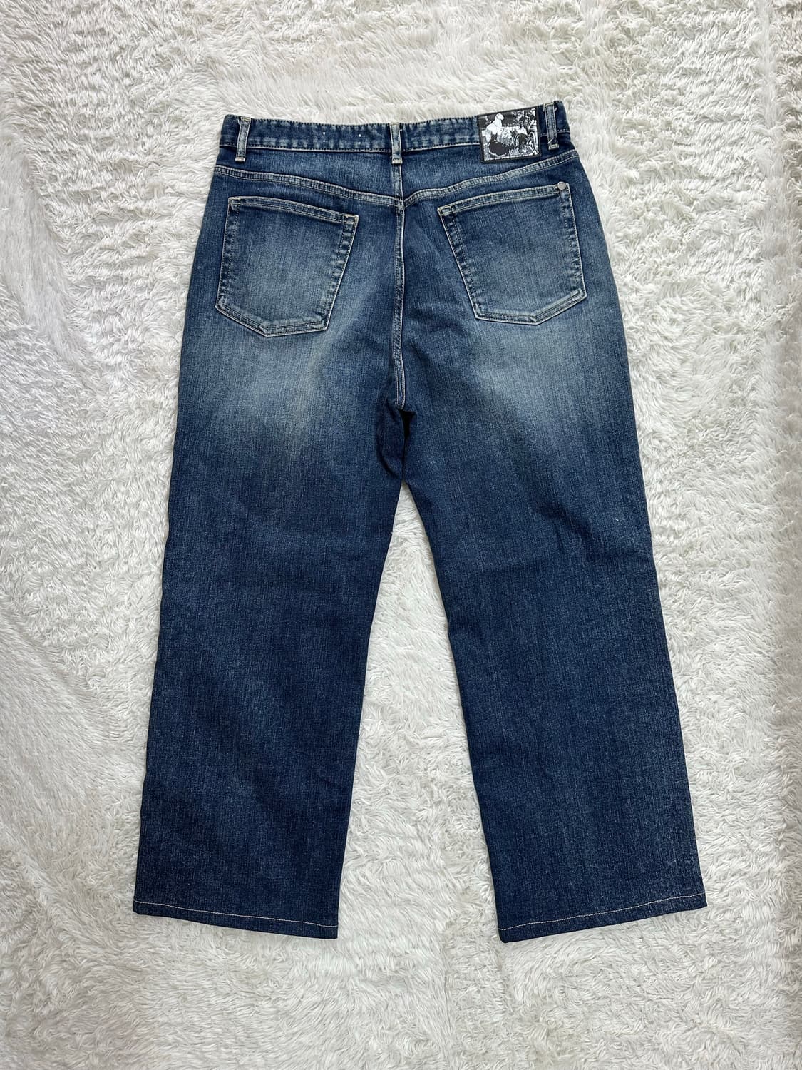 Mod9 워싱 부츠컷 데님 33사이즈 상품이미지3