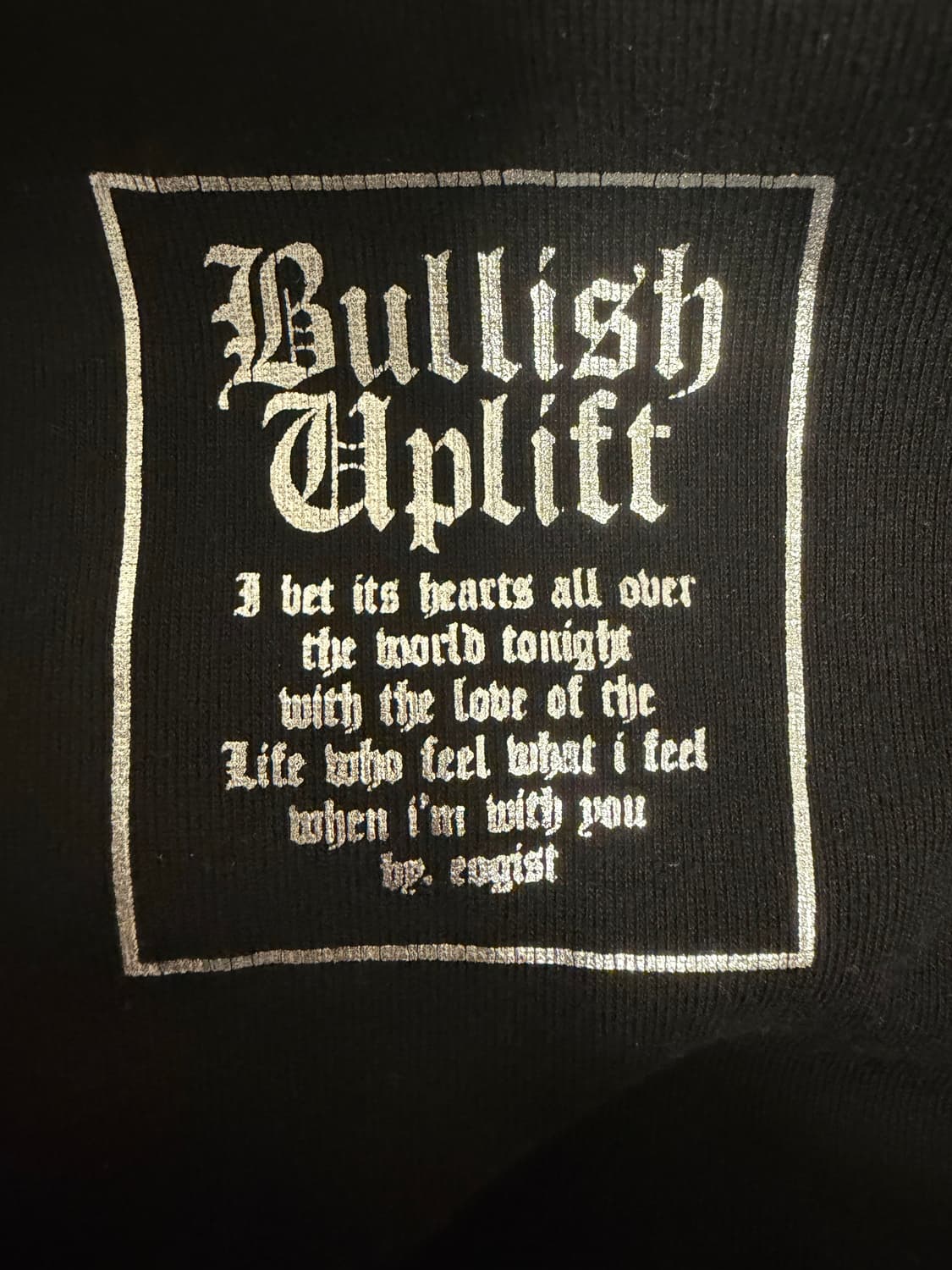 Egoist bk 고스갸루 시로갸루 y2k T-shirt 상품이미지5