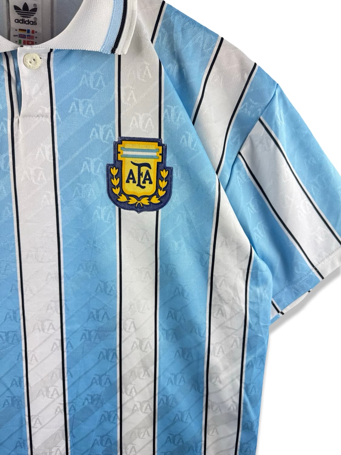 90s 아디다스 1994 아르헨티나 어웨이 올드유니폼2811 상품이미지4
