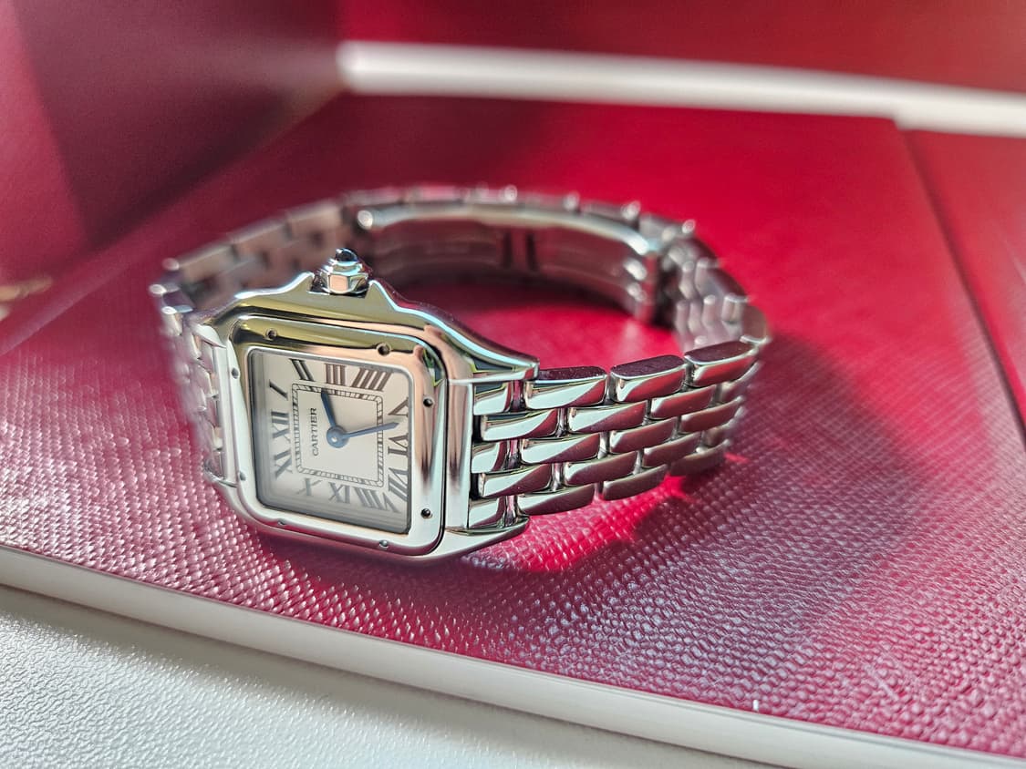 까르띠에 신형 팬더 스몰 스틸 쿼츠 상품이미지2
