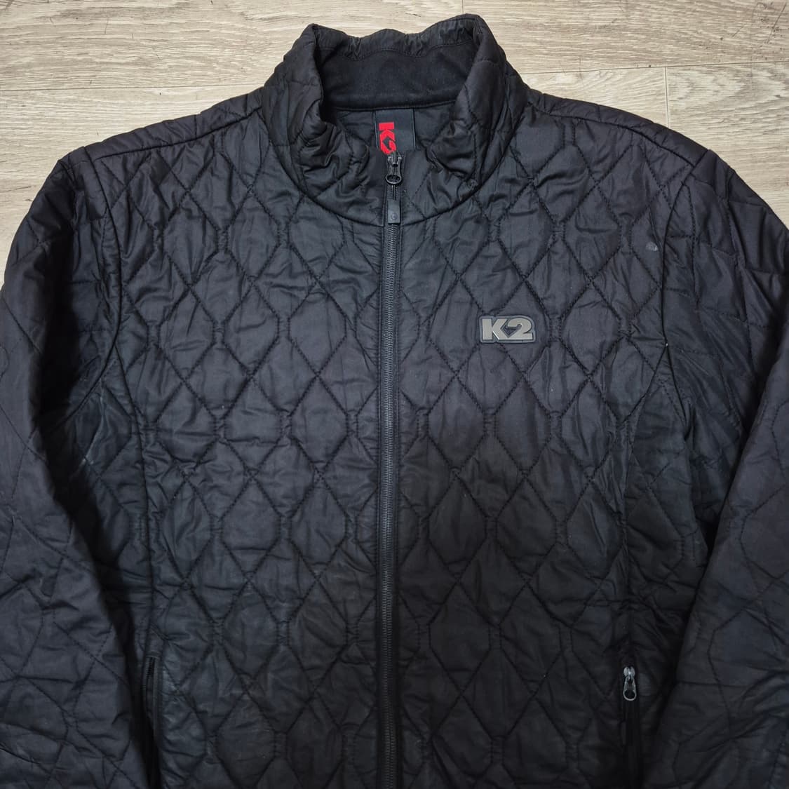 K2 케이투 패치로고 남성 퀼팅 경량패딩 L(100) 상품이미지2