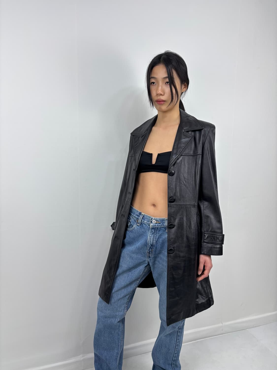 LAMBSKIN HALF COAT 상품이미지7