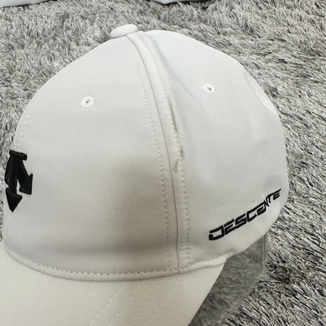 데상트 남자 캡모자 화이트 FREE (57CM) 상품이미지2