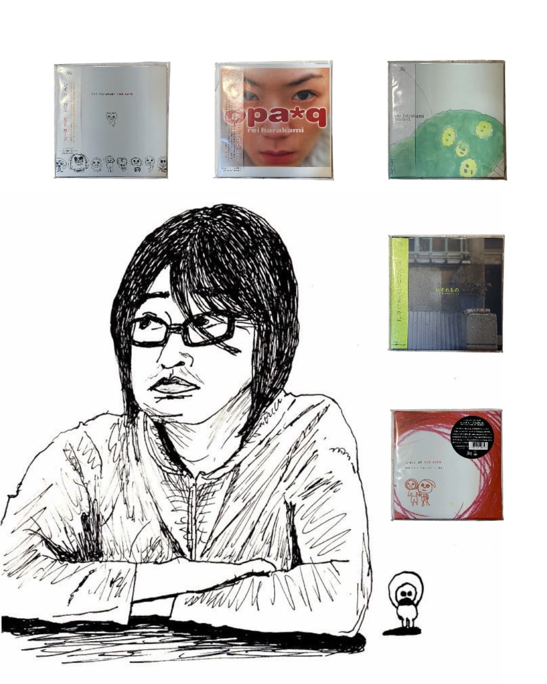 Rei harakami 앨범 5종 단순개봉반! 상품이미지1