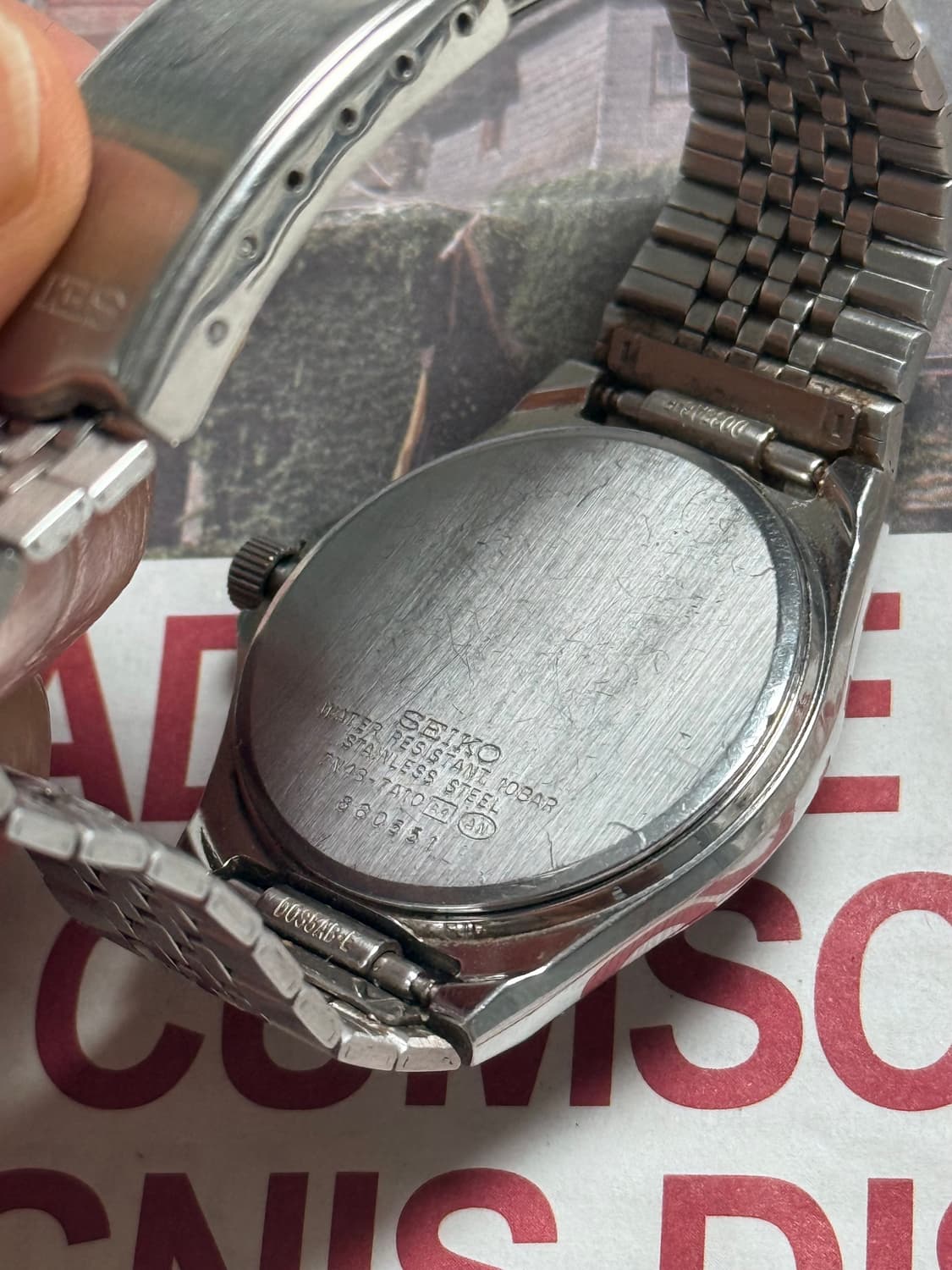 Seiko 세이코 SPRIT 쿼츠 Day-Date 상품이미지5