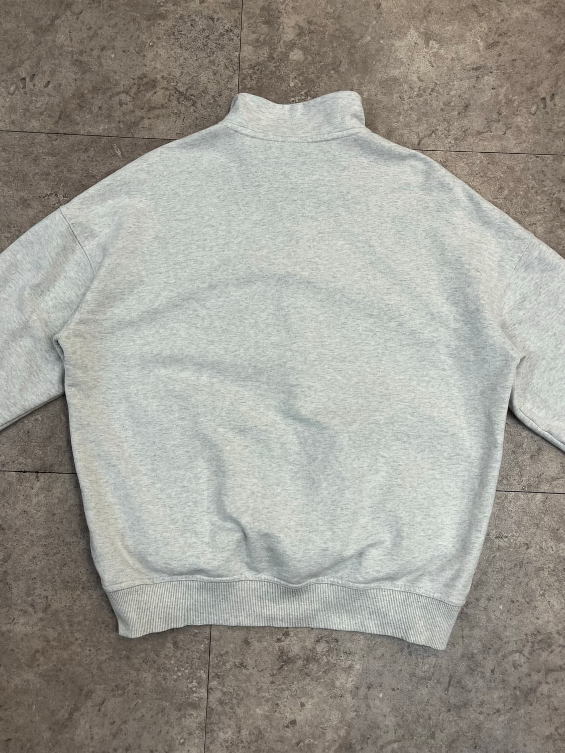 엄브로 반집업 맨투맨 라이트그레이 95 #csz4043 상품이미지8