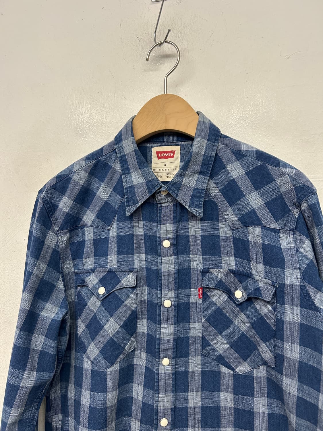 리바이스 체크 웨스턴 셔츠 상품이미지2