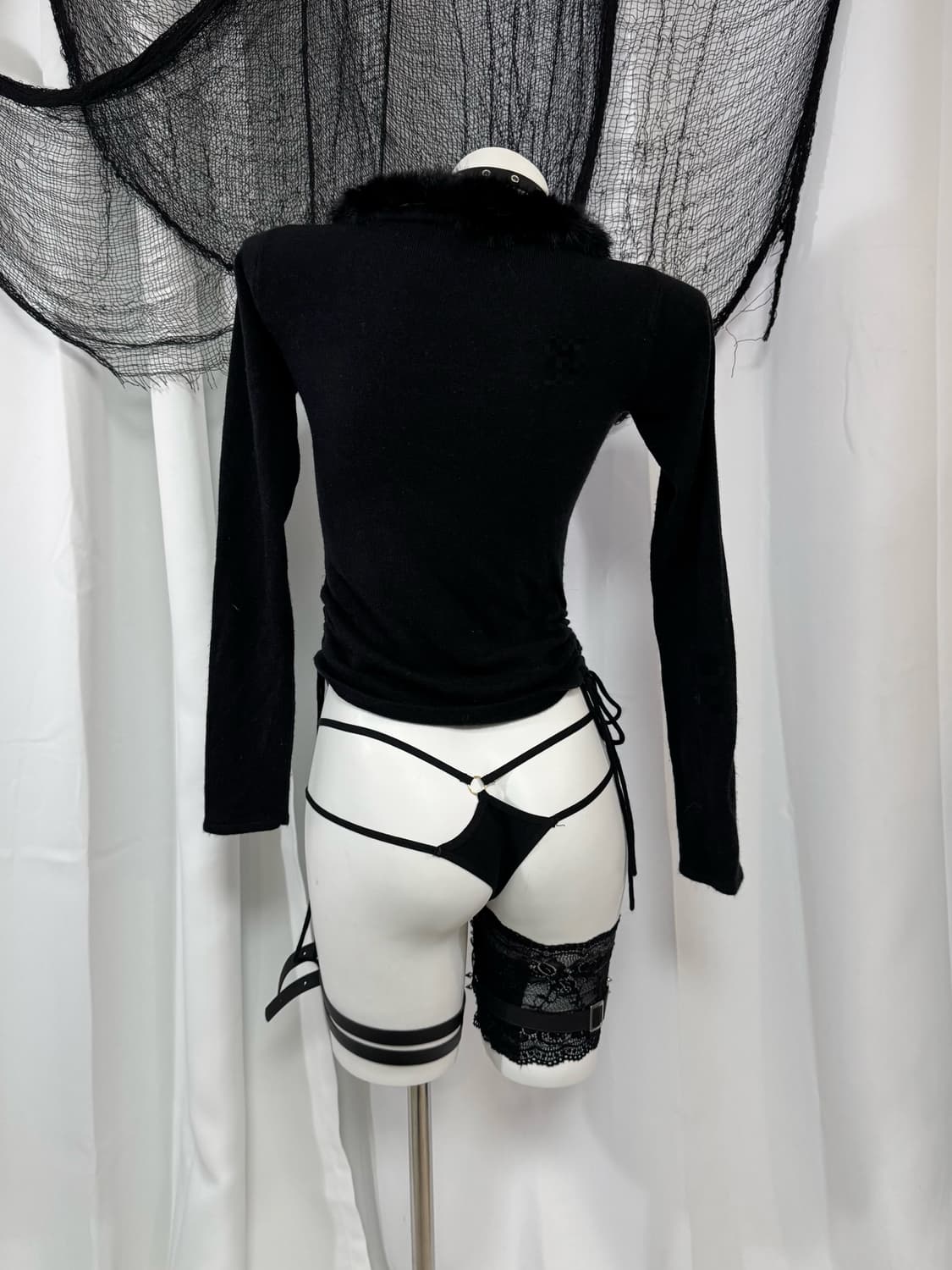 fur shirring knit 상품이미지3