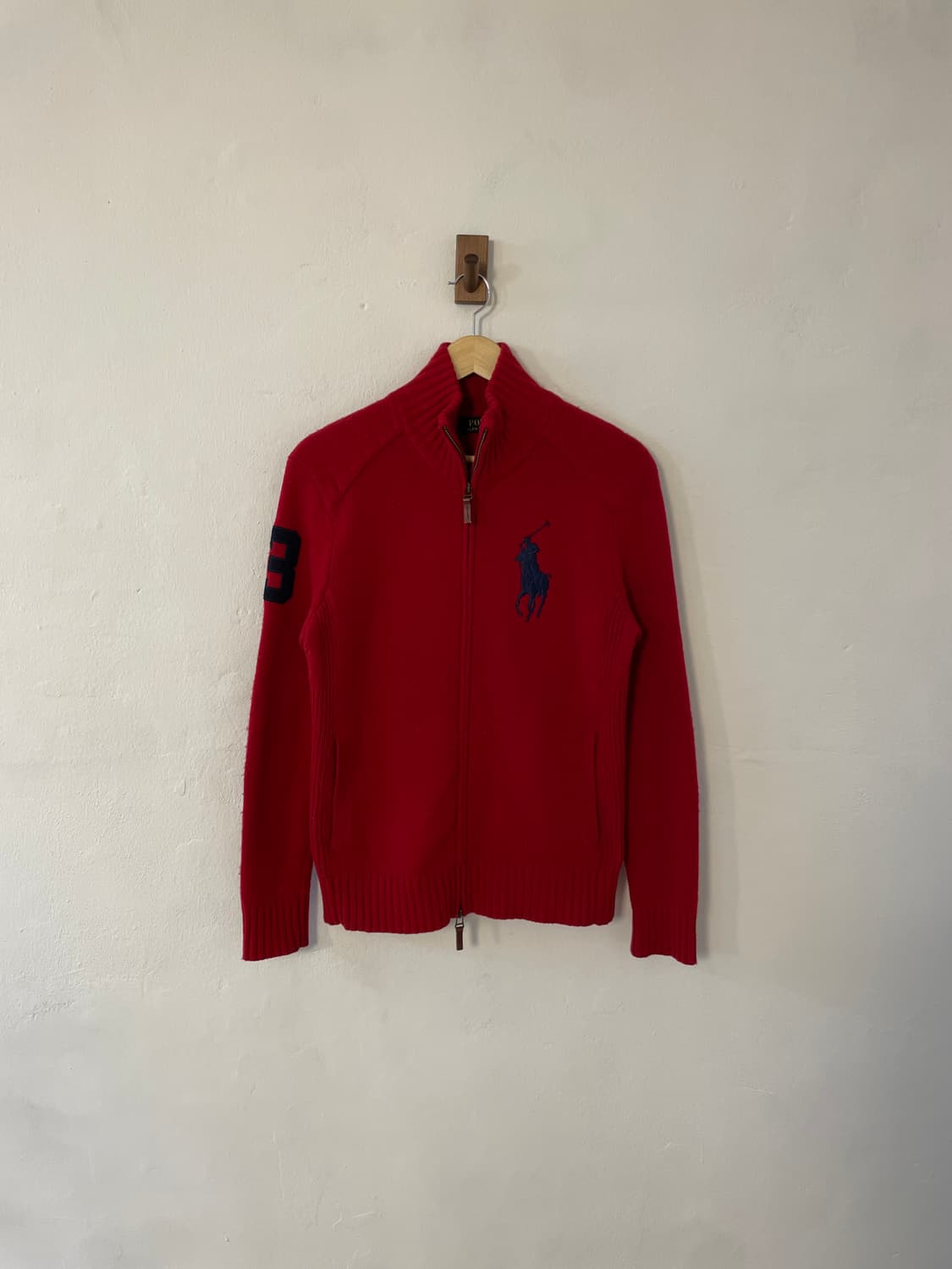 폴로 빅포니 니트 집업  상품이미지1