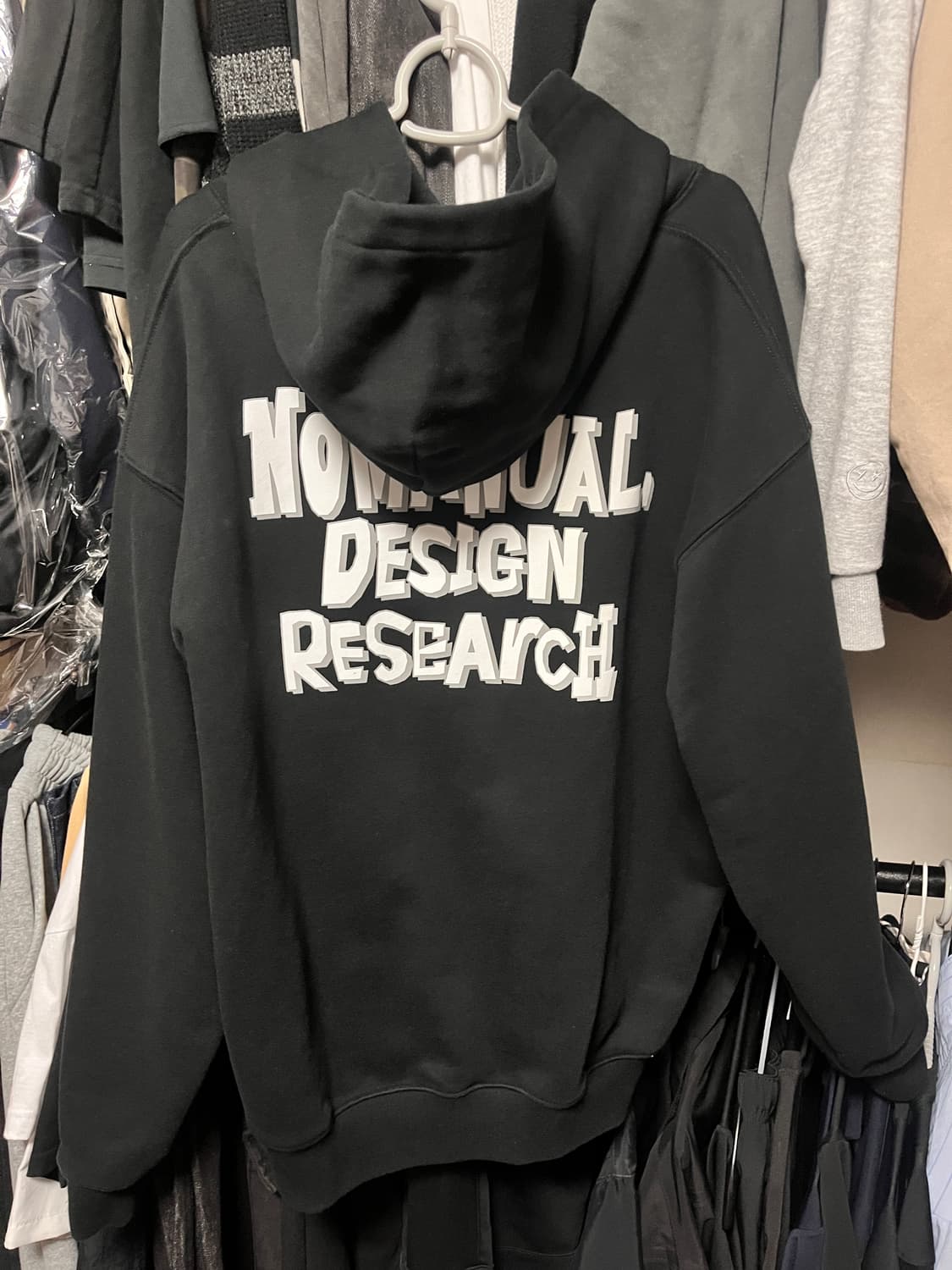 노매뉴얼 후드티 상품이미지2