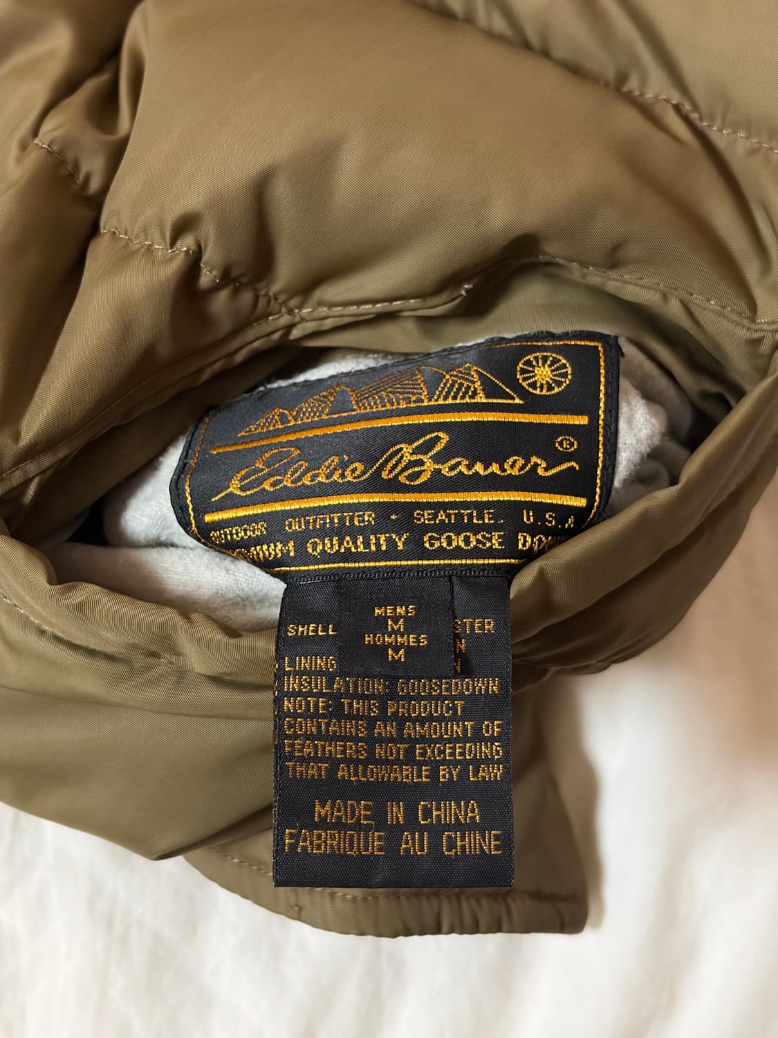 에디바우어 90s 65/35 리버시블 구스다운 베스트 상품이미지7