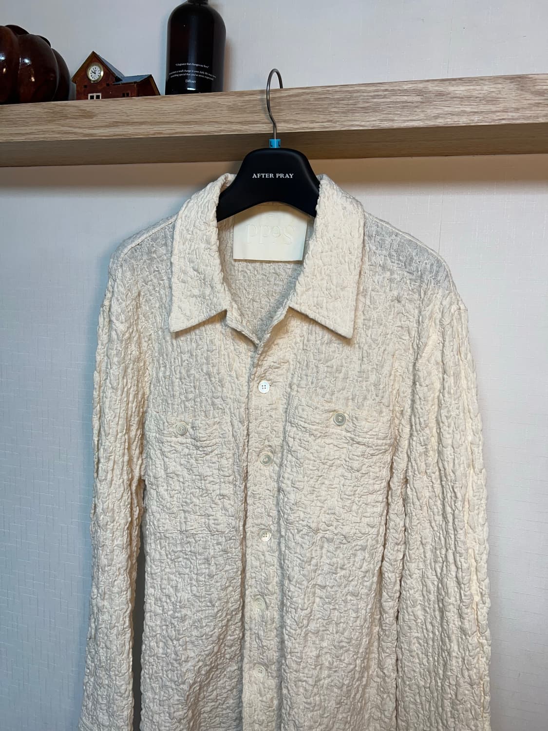 빈티지 크링클 퍼프 셔츠 상품이미지3