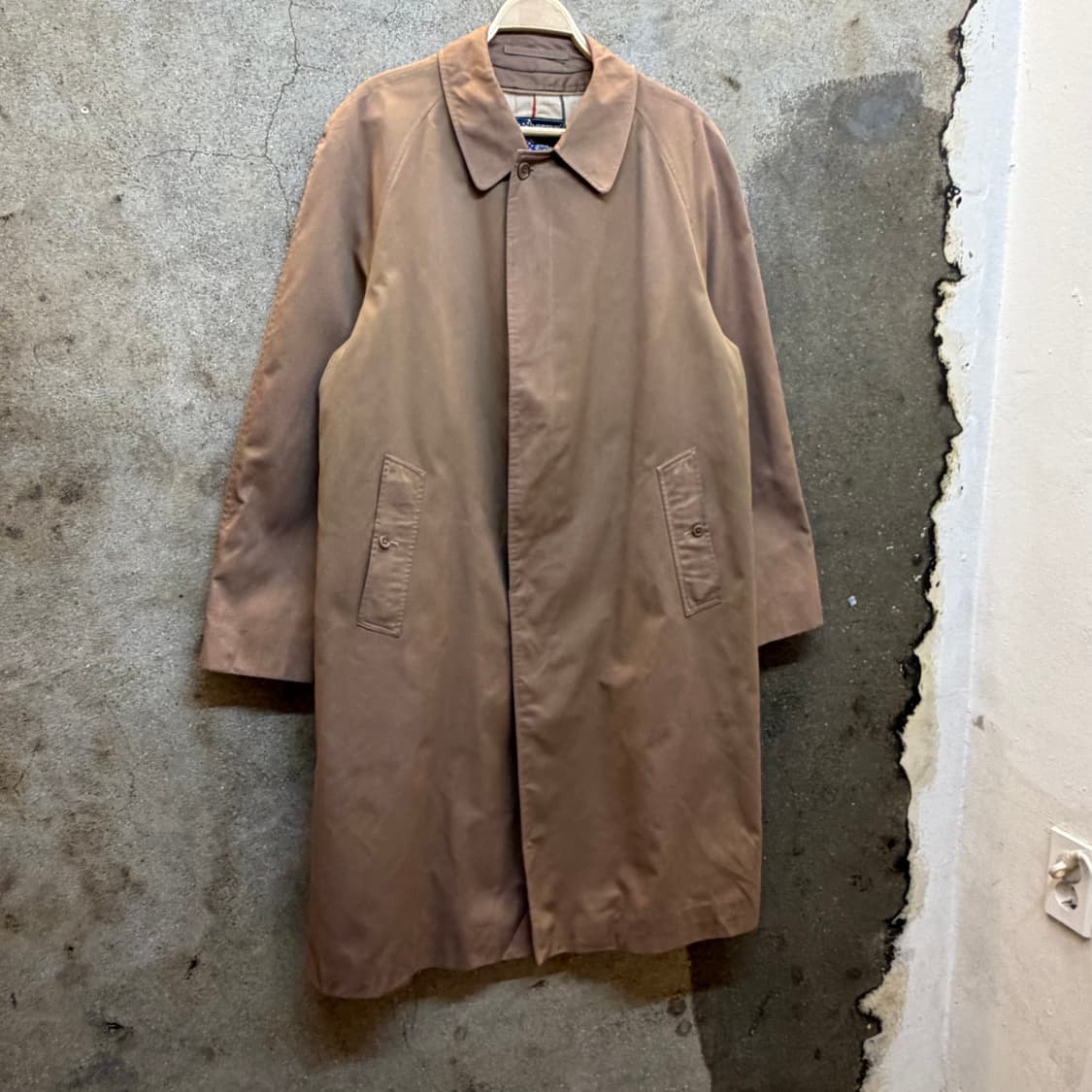 90s 미국 빈티지 버버리 봄 트렌치 코트 상품이미지2