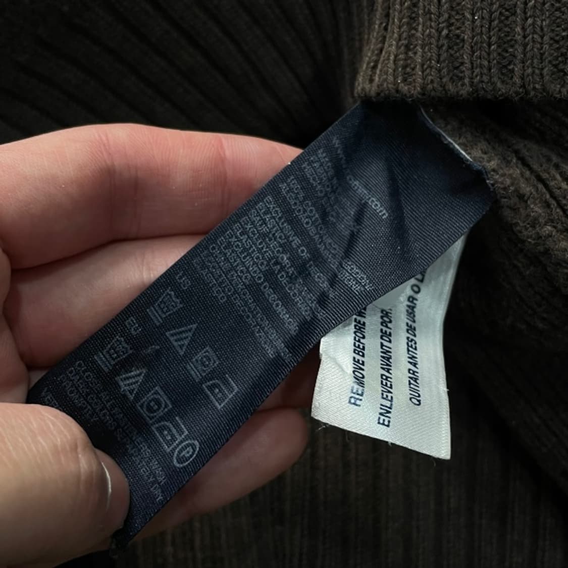 100 타미힐피거 니트집업 상품이미지4