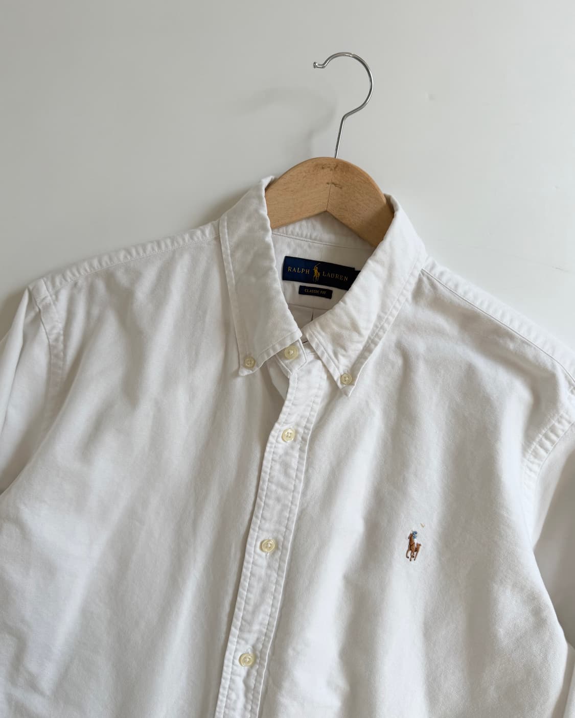 Polo 폴로 랄프로렌 신형 화이트컬러 옥스포드 셔츠 상품이미지4