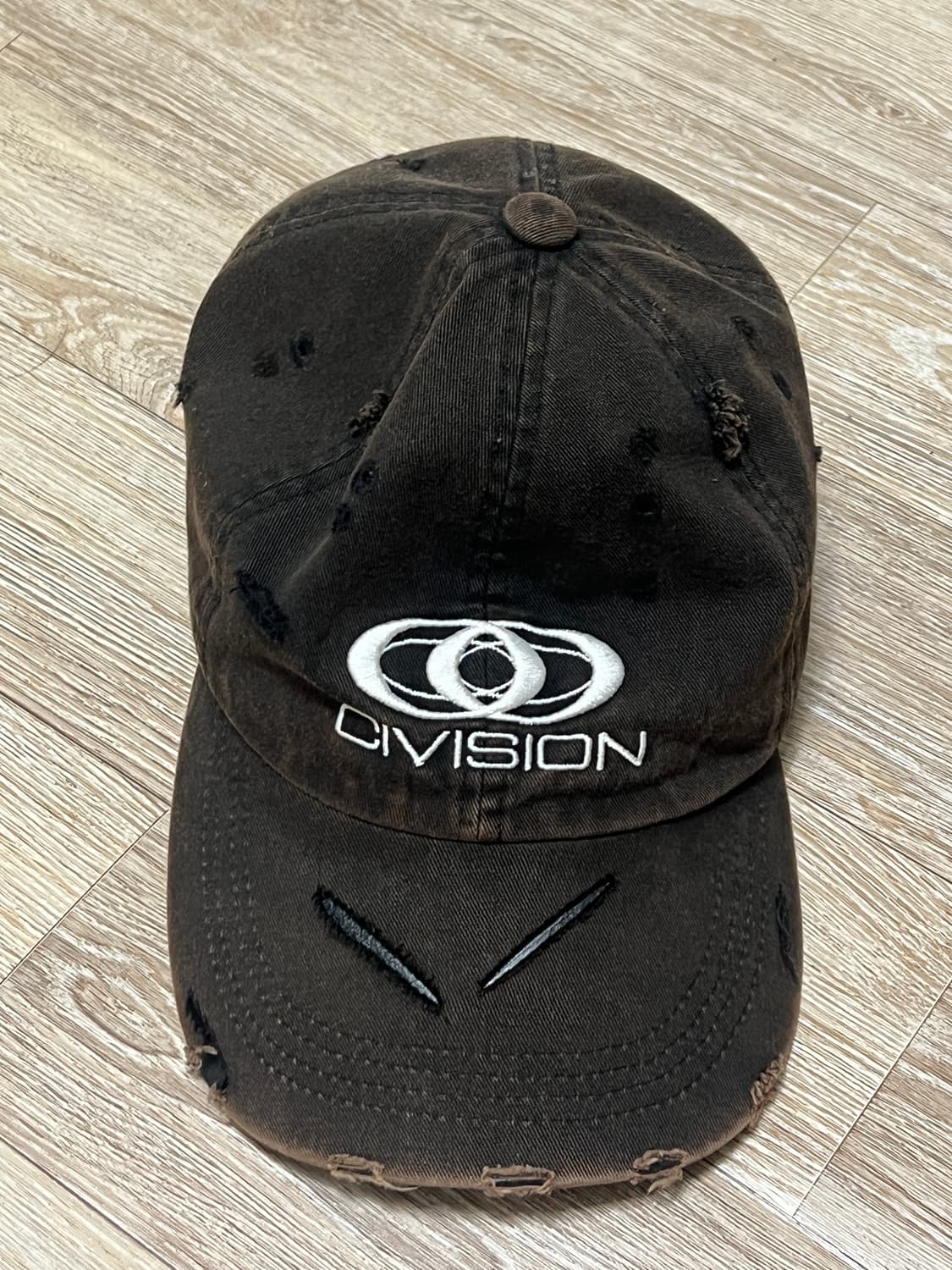 civision 디스트로이드 워시드 캡 상품이미지1