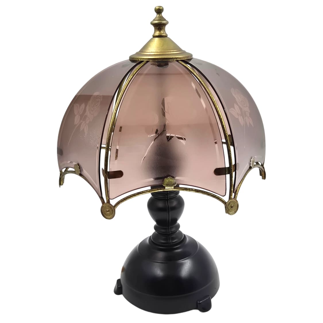 90s 레트로 장미 애칭 우산 터치 테이블 램프 상품이미지2