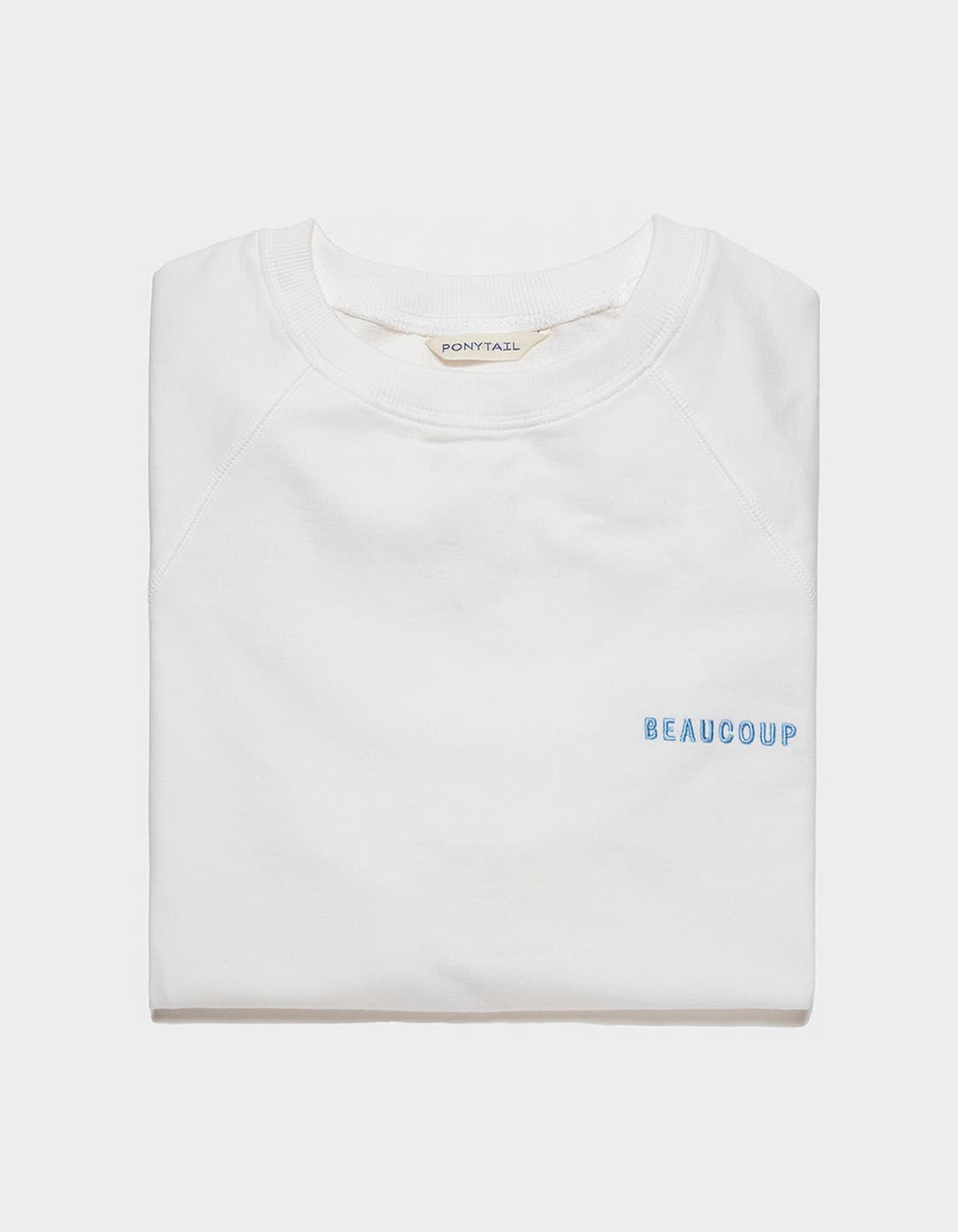 포니테일 스웻셔츠 반팔 상품이미지1