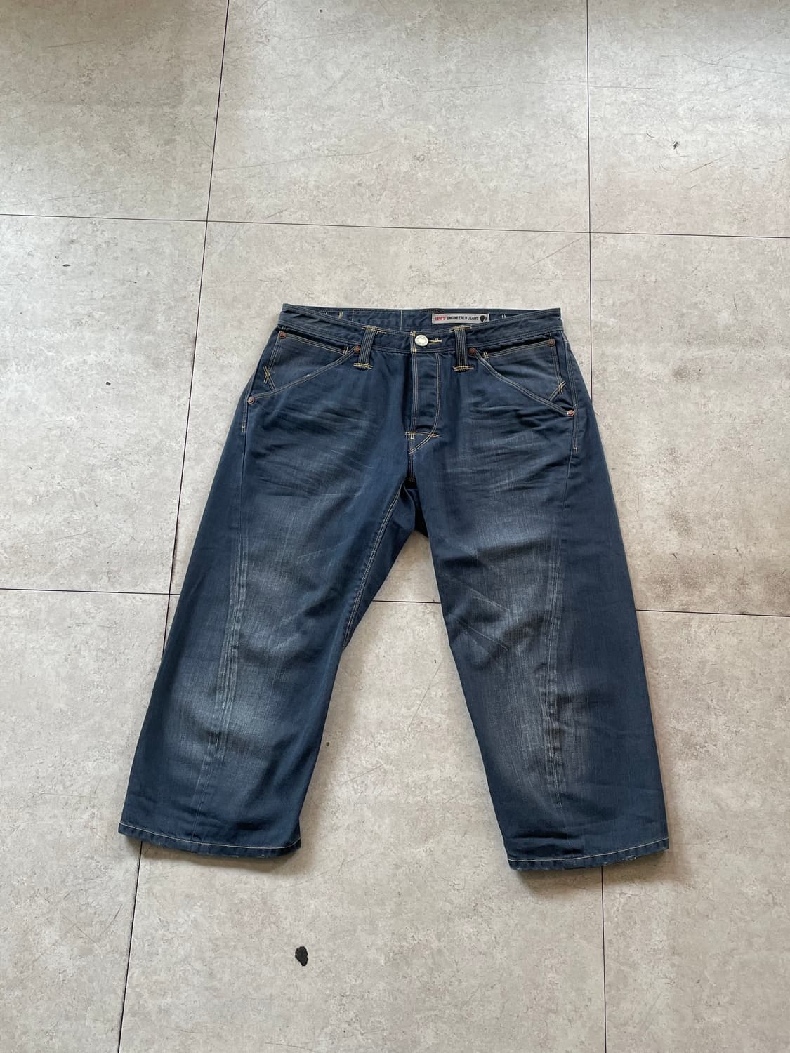 리바이스 엔지니어드 진스 7부 데님팬츠 청바지 상품이미지6