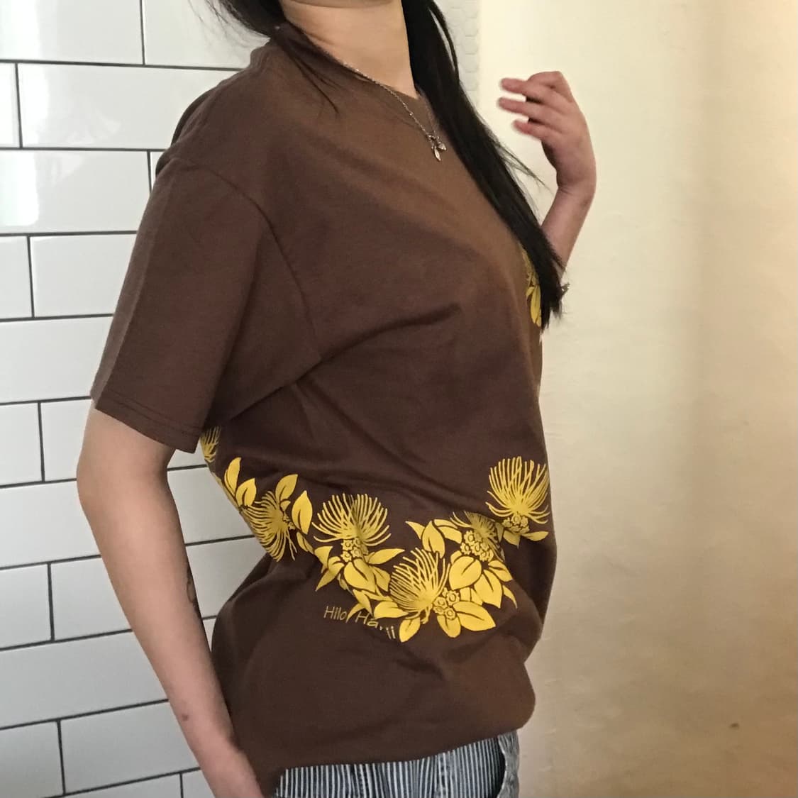 빈티지 피자 그래픽 티셔츠 상품이미지2