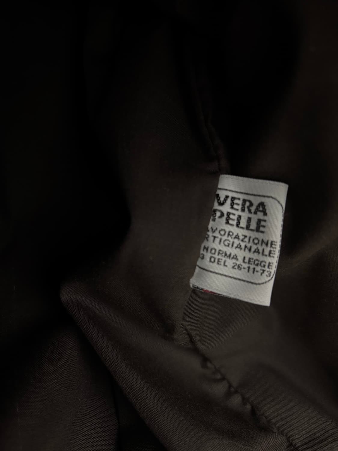 베라펠레 VERA PELLE 이탈리안 레더 하이넥 자켓 상품이미지4