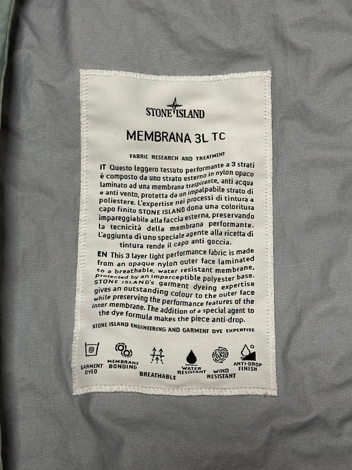 스톤아일랜드 멤브라나 자켓 23ss L(105) 국내판 상품이미지2