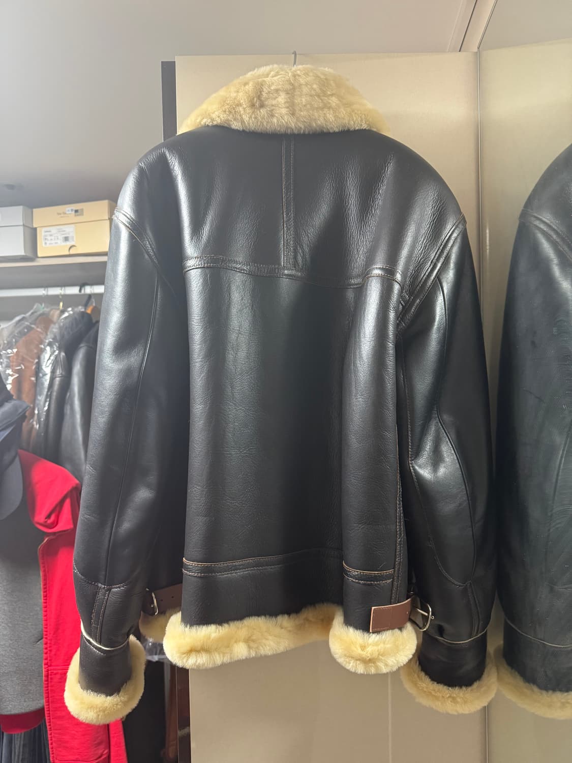 [L] 딤스킨 usaaf B-3 무스탕  상품이미지2