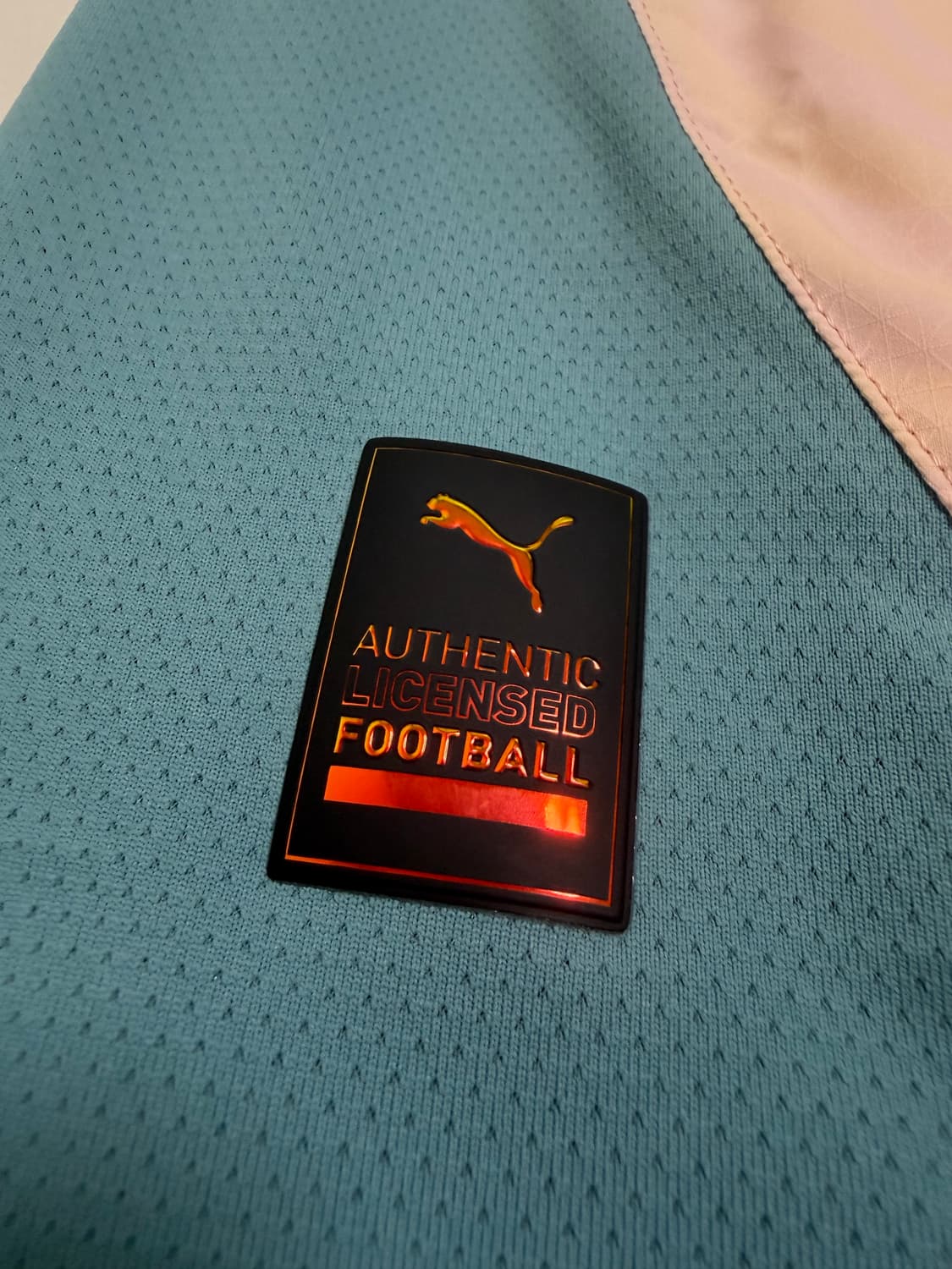 푸마 맨체스터 시티 x 오아시스 어센틱 유니폼 s 상품이미지4