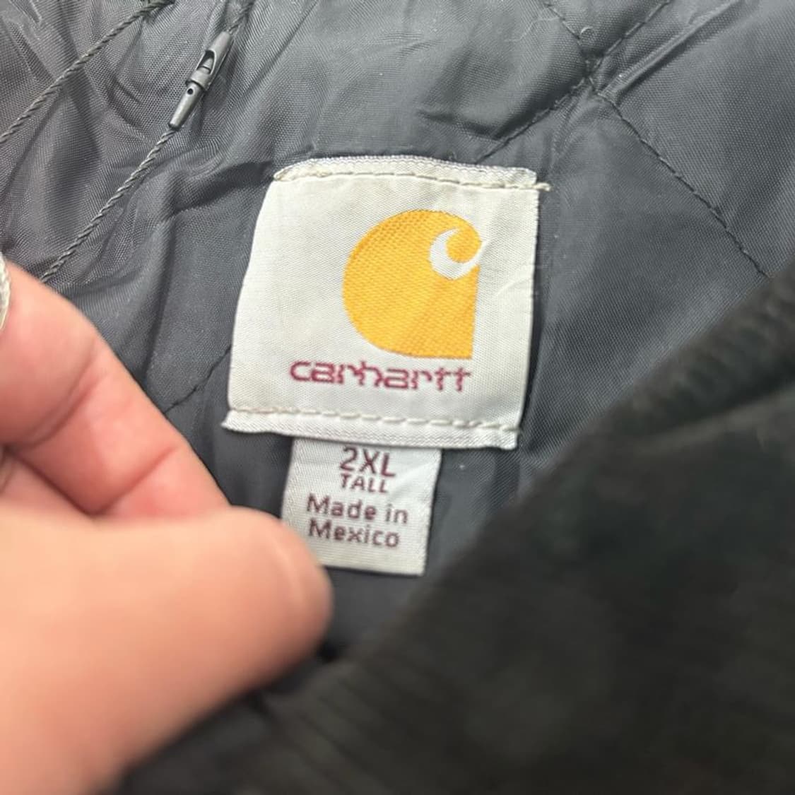 CARHARTT 칼하트 블랙 투웨이 워크자켓 상품이미지6