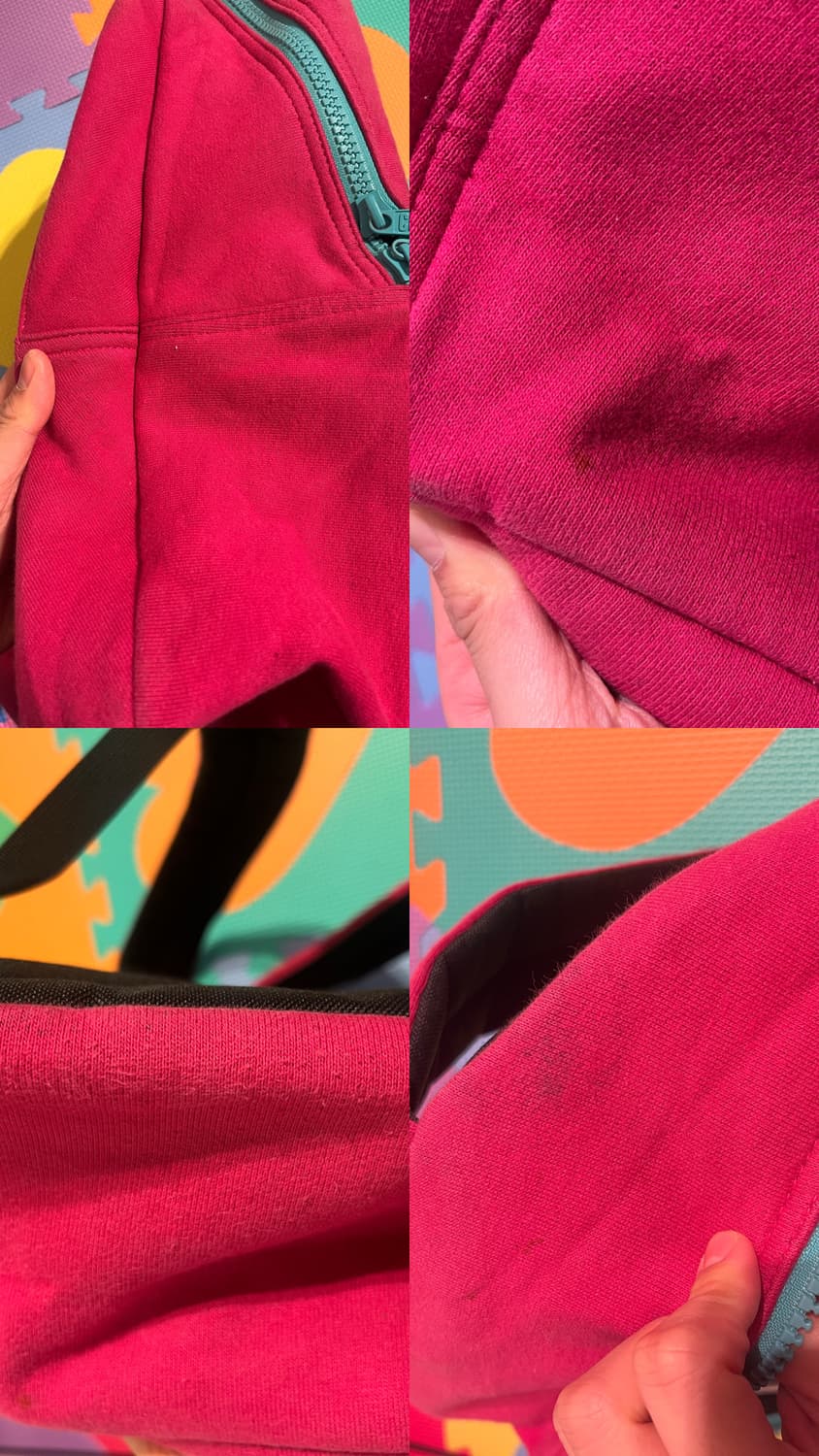 Chums 마젠타 블루 백팩 🩵 상품이미지5