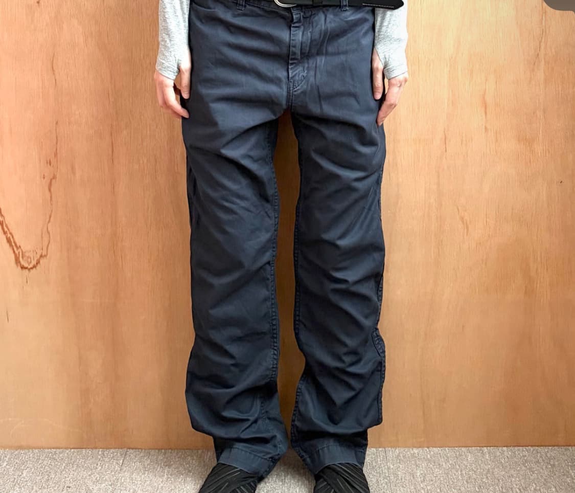 꼼데가르송 옴므 퍼커링 팬츠 블랙 미디움 상품이미지1