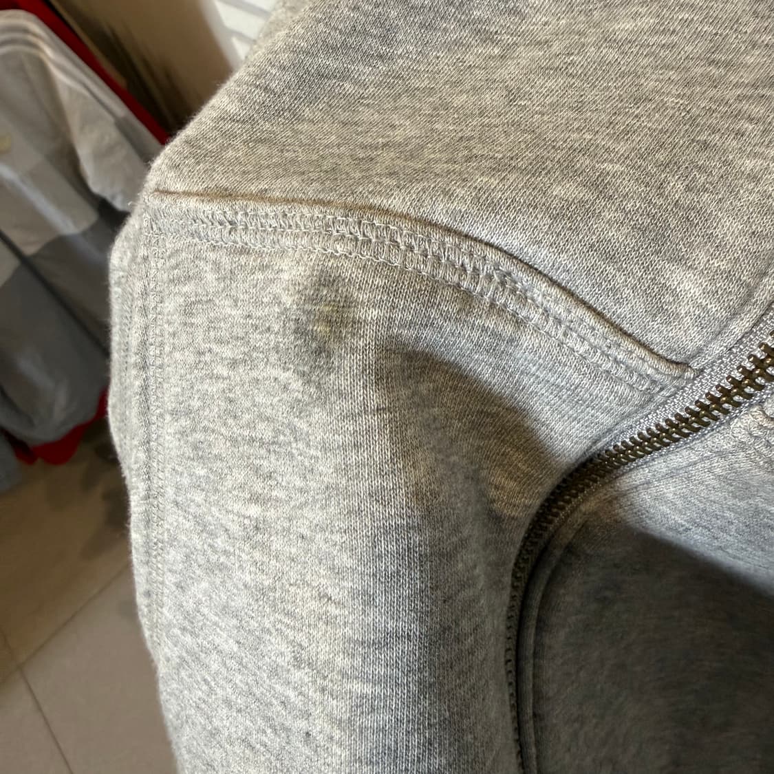 조던 후드집업 그레이 컬러  상품이미지5