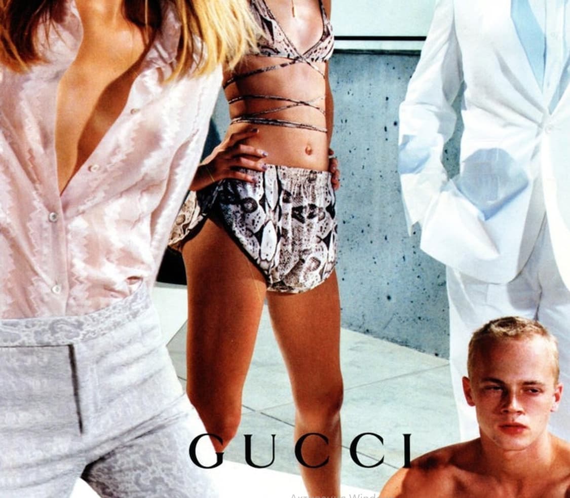 Gucci by Tom Ford Snake Skin Mini Shorts 상품이미지6