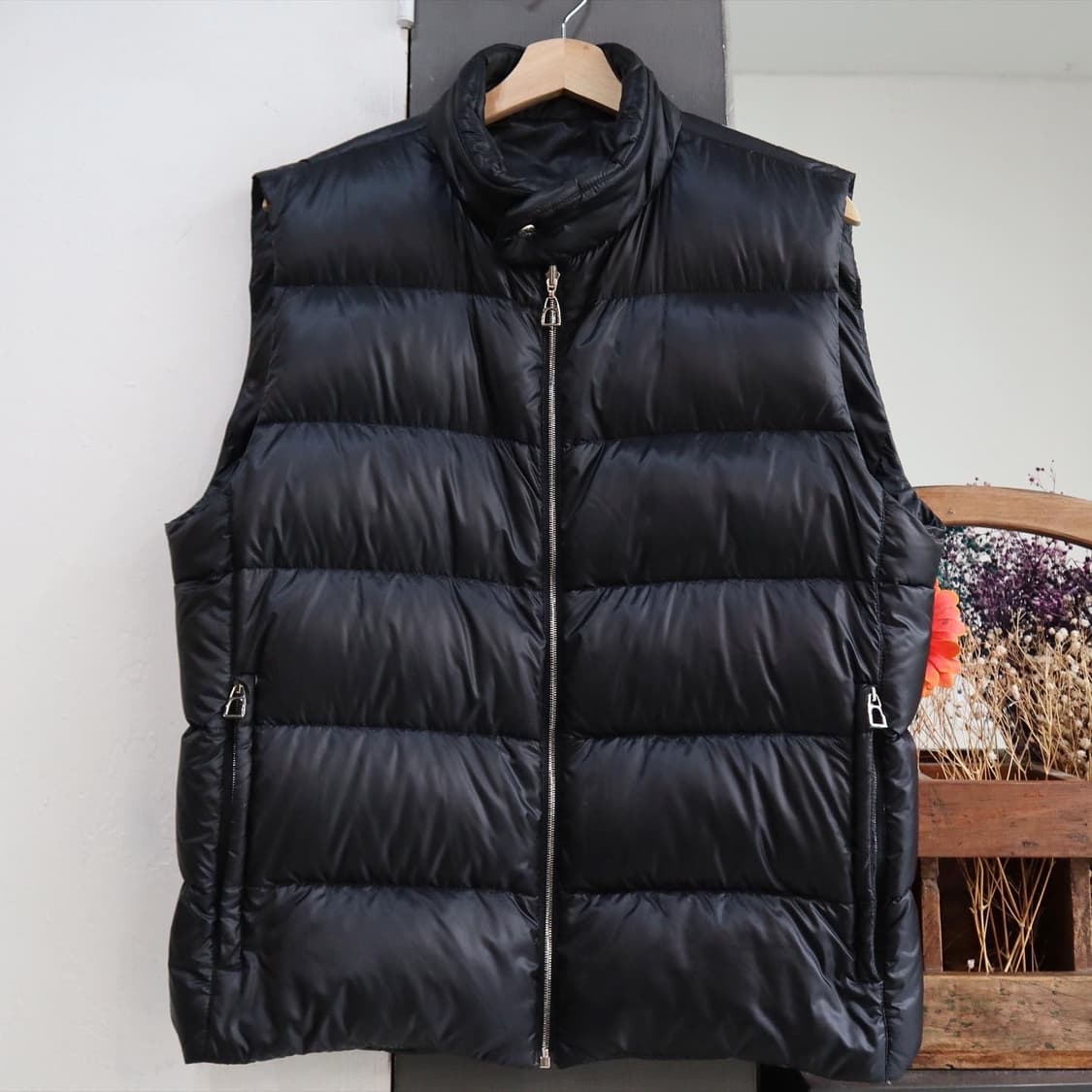 에르메스 블랙 폴리쉘 자켓 상품이미지7