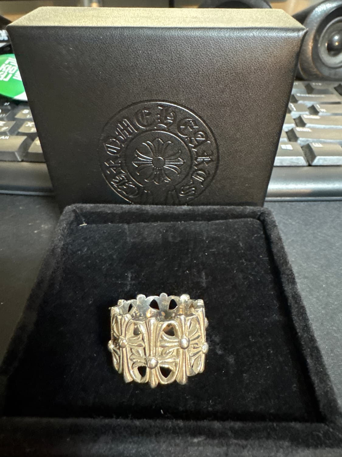 크롬스타일 은반지 23호 상품이미지1