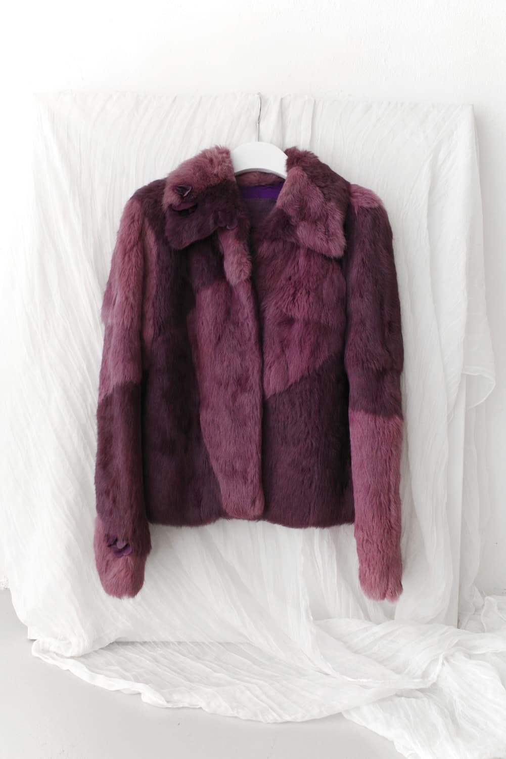 patch fur jacket 상품이미지1