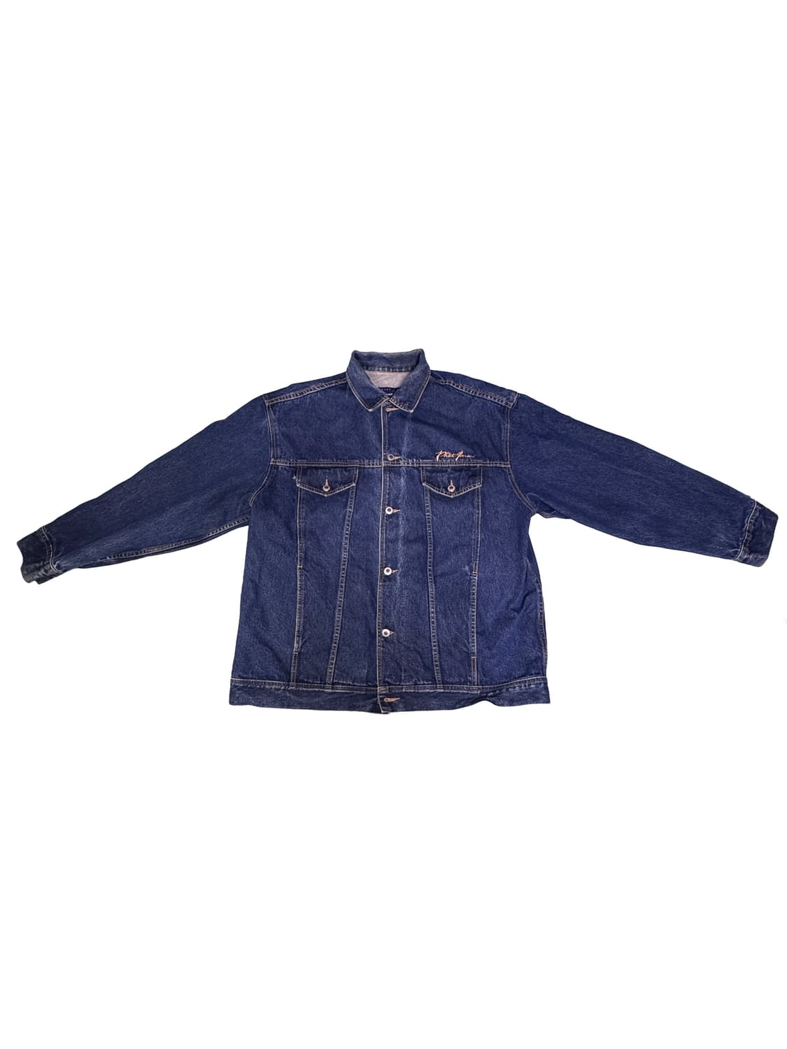 빈티지 90s 팻팜 PHAT FARM 데님 자켓 XL 상품이미지1