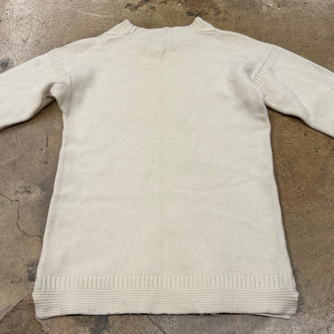 폴로 진스 컴퍼니 성조기 화이트 니트  상품이미지4