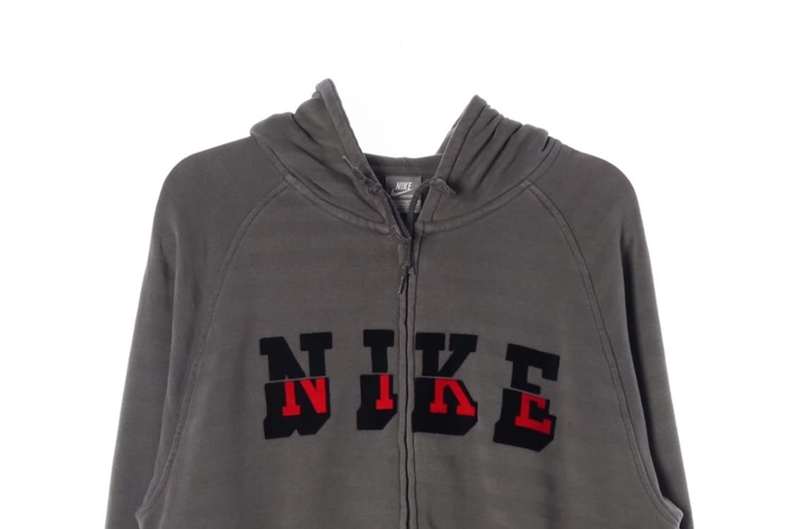 나이키 빈티지 레터링 후드집업 XL 상품이미지3