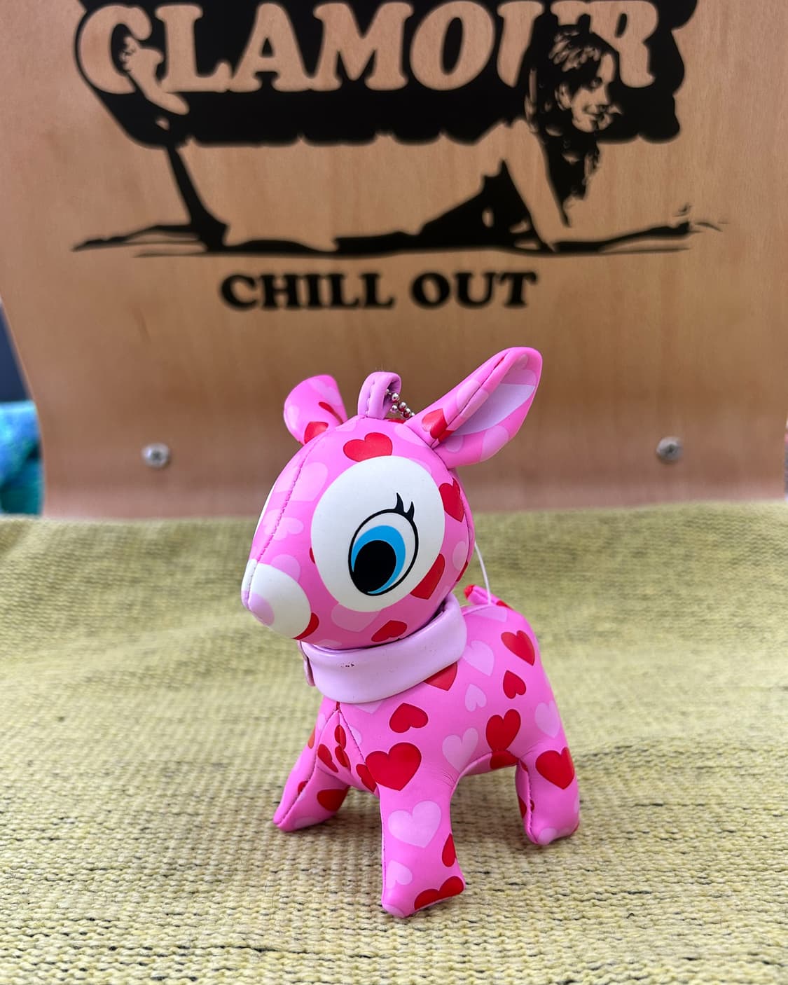 푸치 바비에 - 발렌타인 / 일본 빈티지 인형 키체인 키링 상품이미지1