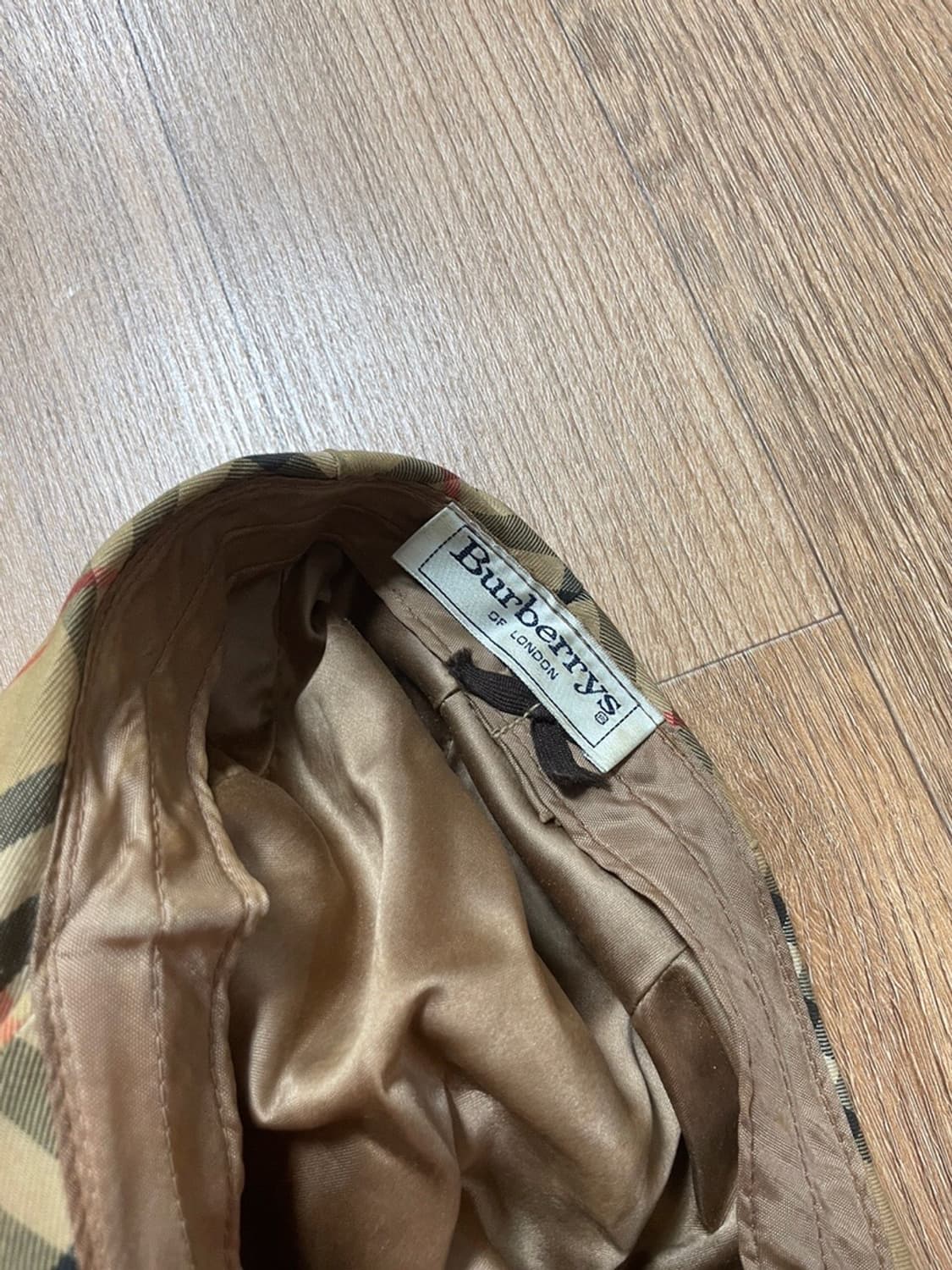 버버리 아카이브 노바체크 베렛 상품이미지3