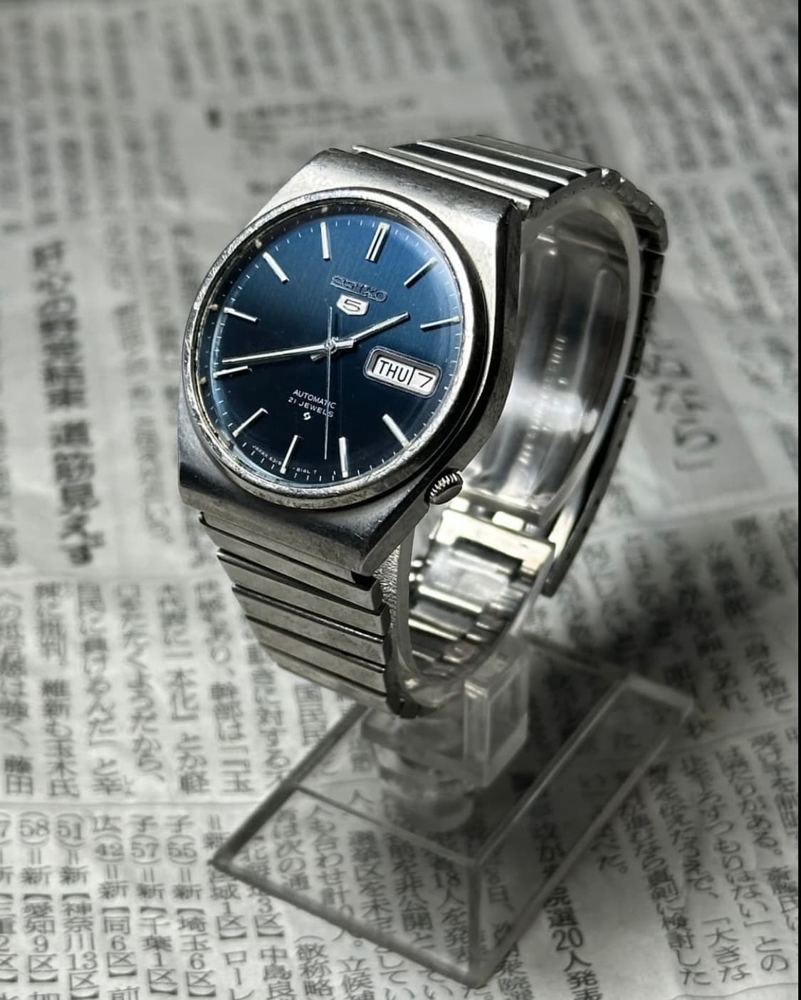 SEIKO autometic blue 상품이미지3