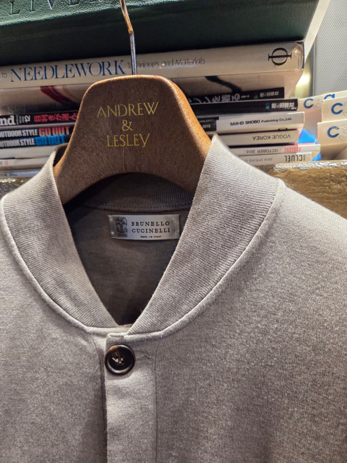 브루넬로 쿠치넬리 니트자켓 상품이미지4