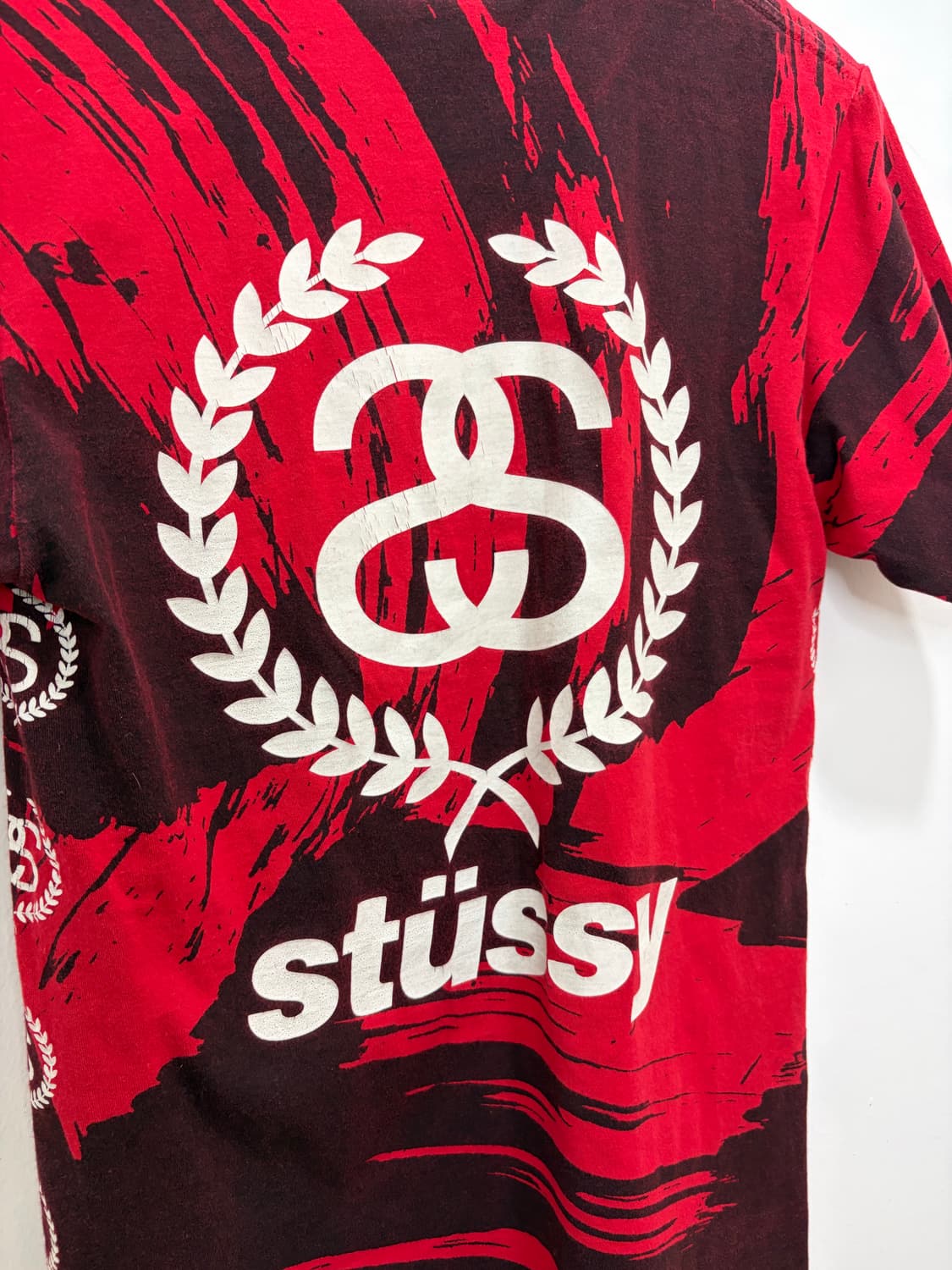 00s STUSSY 프린팅 반팔 티셔츠 상품이미지9