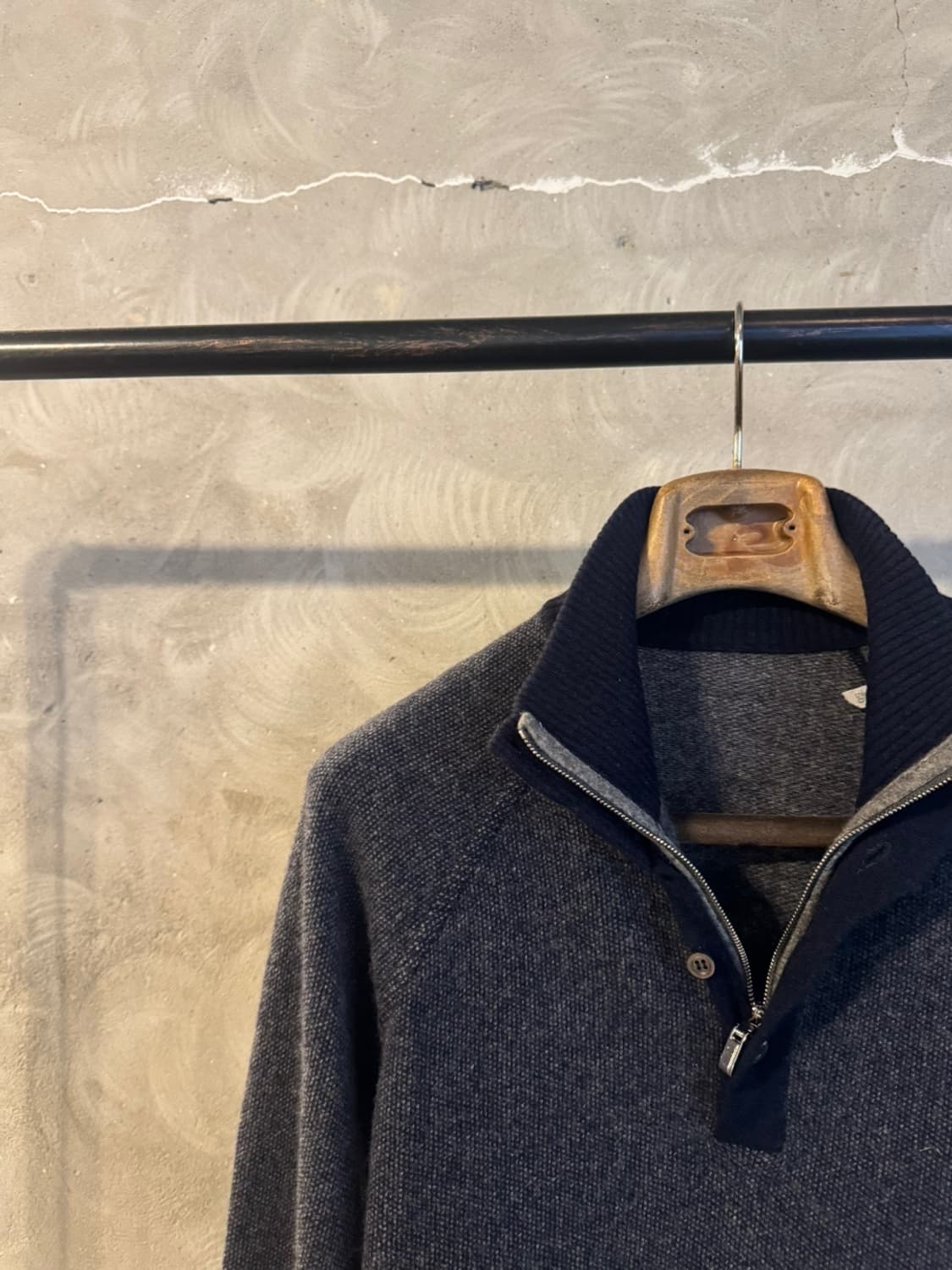 에르메네질도 제냐 짚업 니트 100 상품이미지2