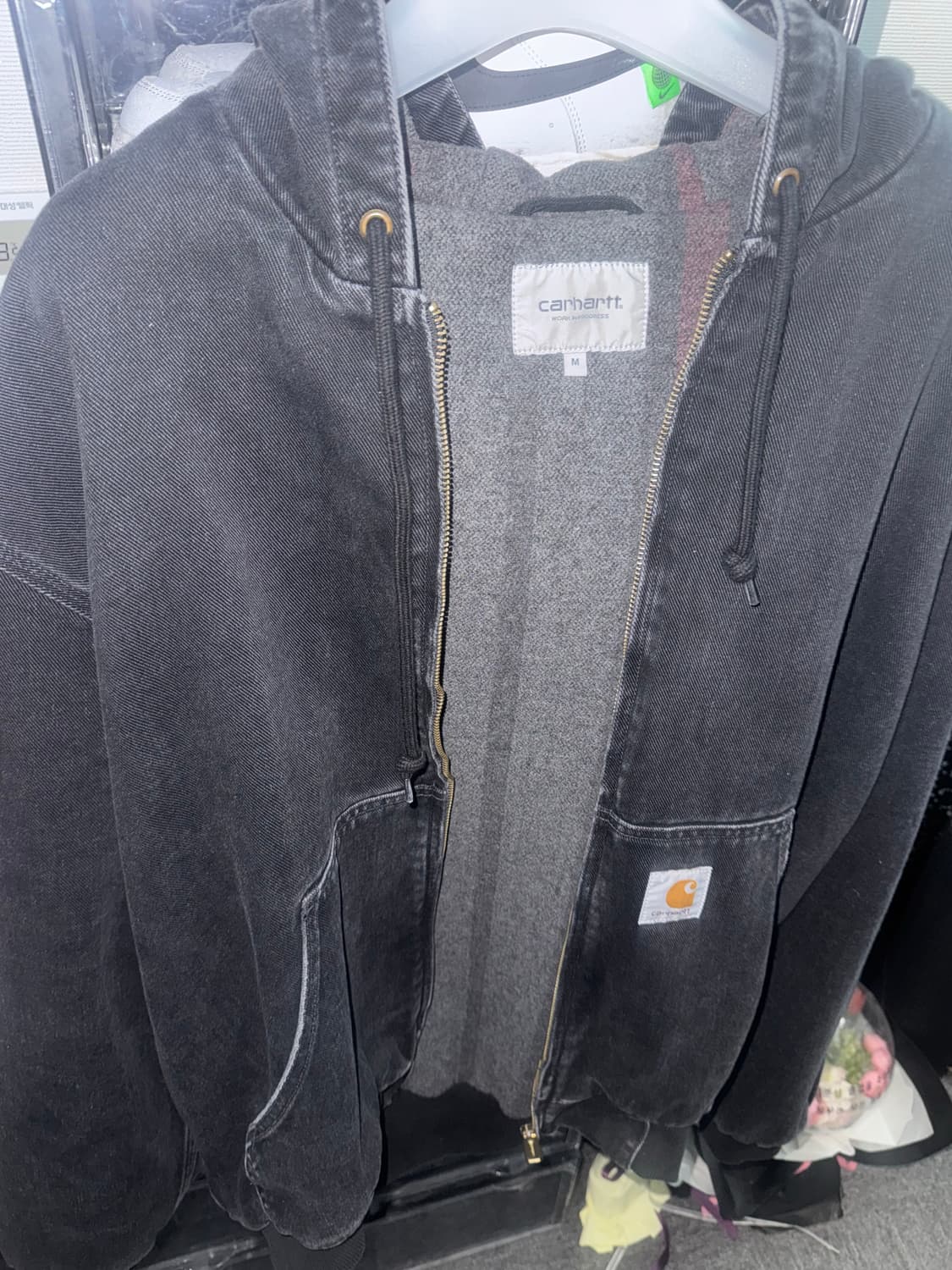 칼하트 WIP 메이틀랜드 데님 OG 액티브 자켓 상품이미지2